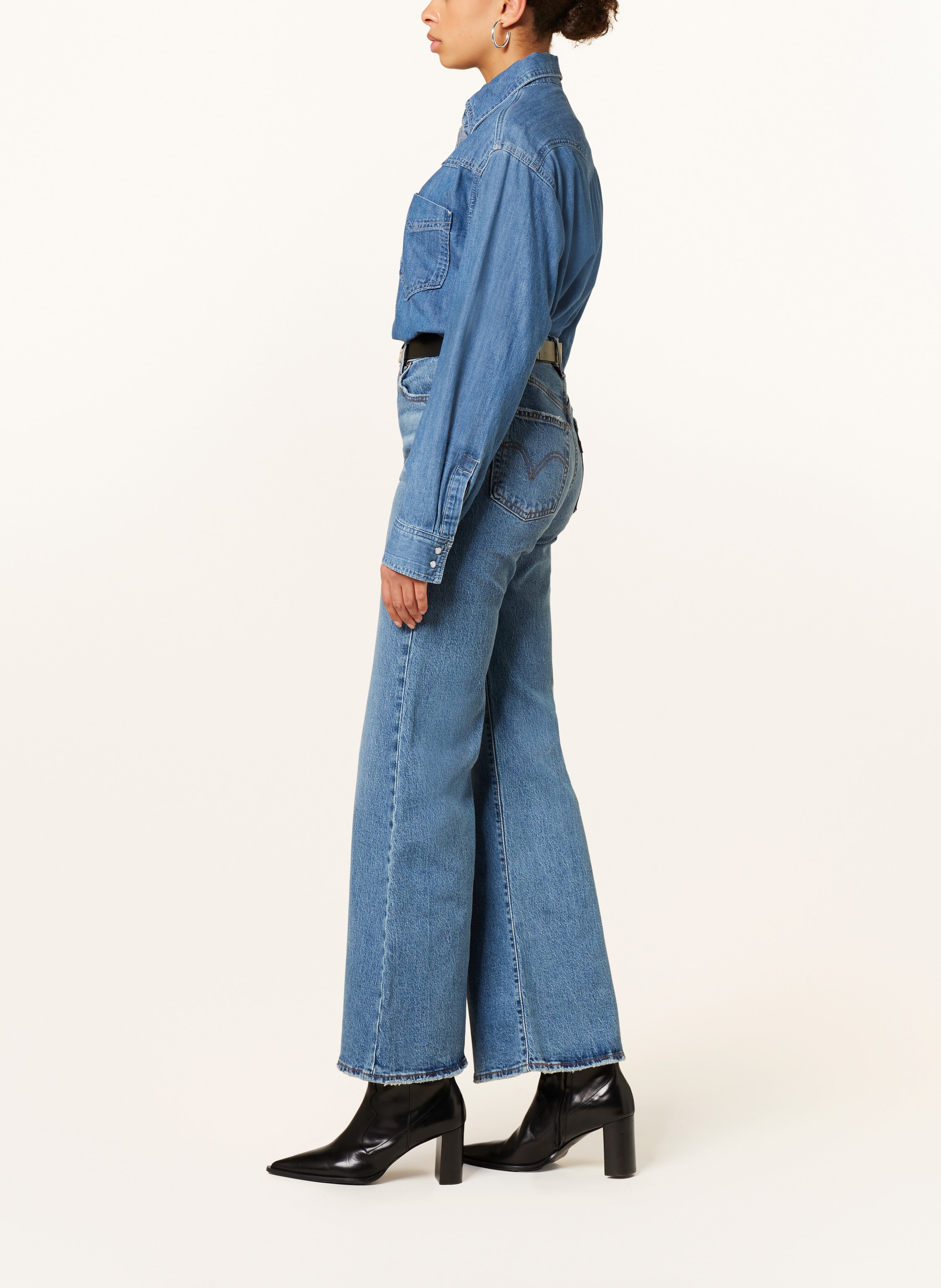 Thumbnail - Levi's® Flared Jeans Ribcage Bell blau