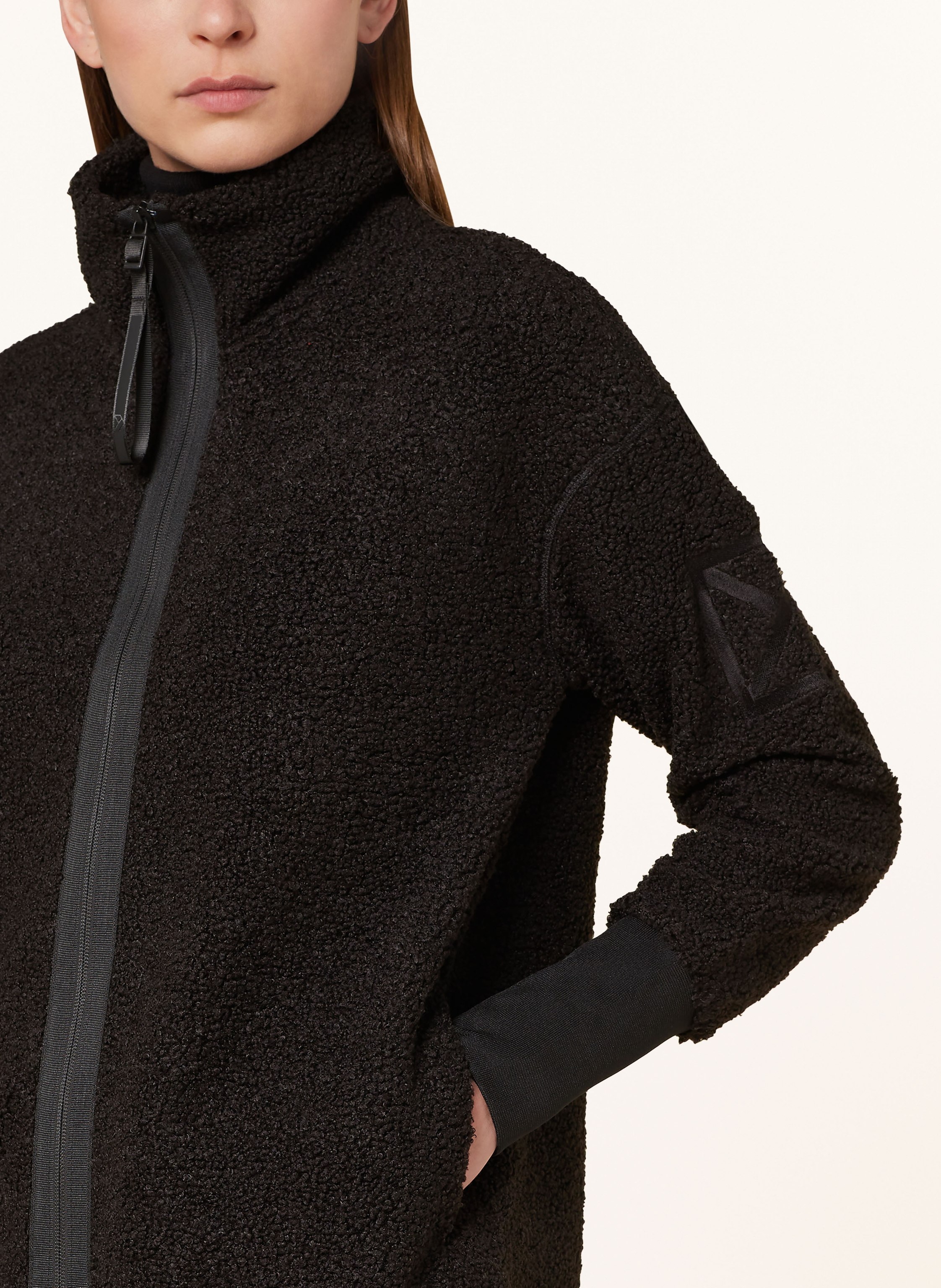 Thumbnail - Didriksons Fleece-Jacke Sally schwarz