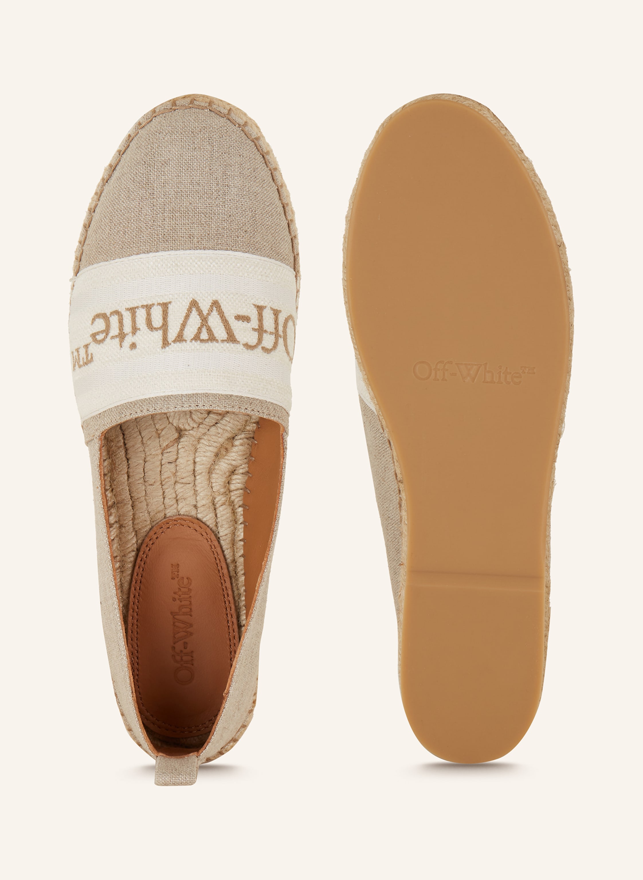 Thumbnail - Off-White Espadrilles Bookish beige