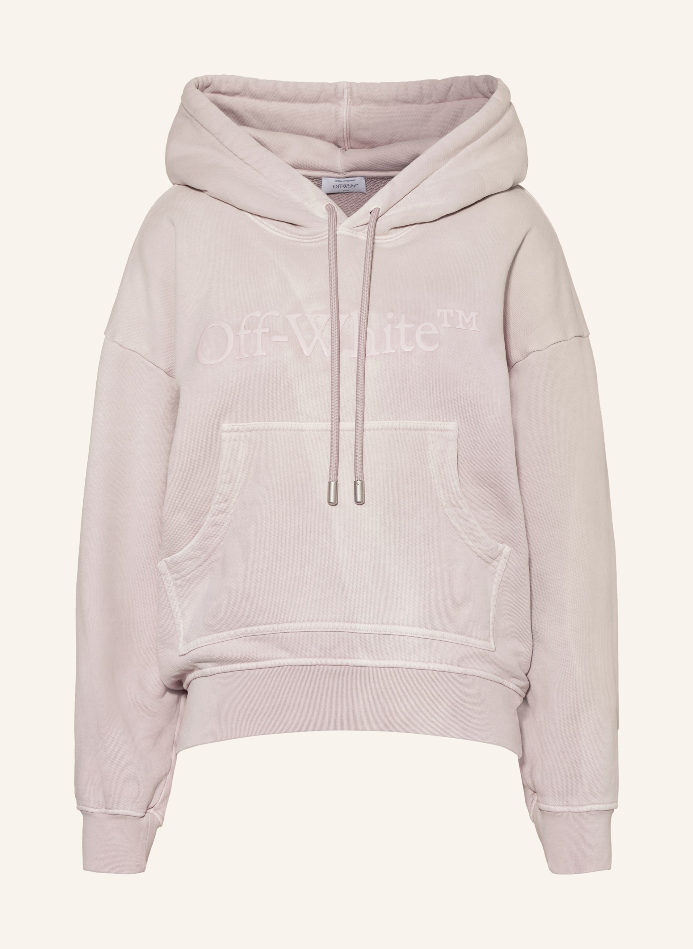 Hoodie off online white pink
