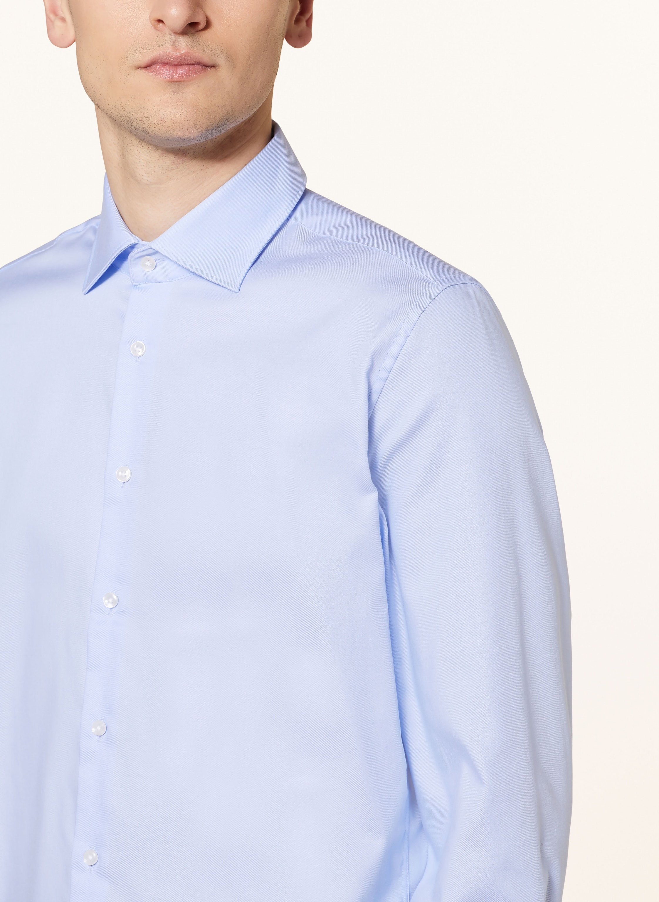 Thumbnail - Seidensticker Hemd Slim Fit blau