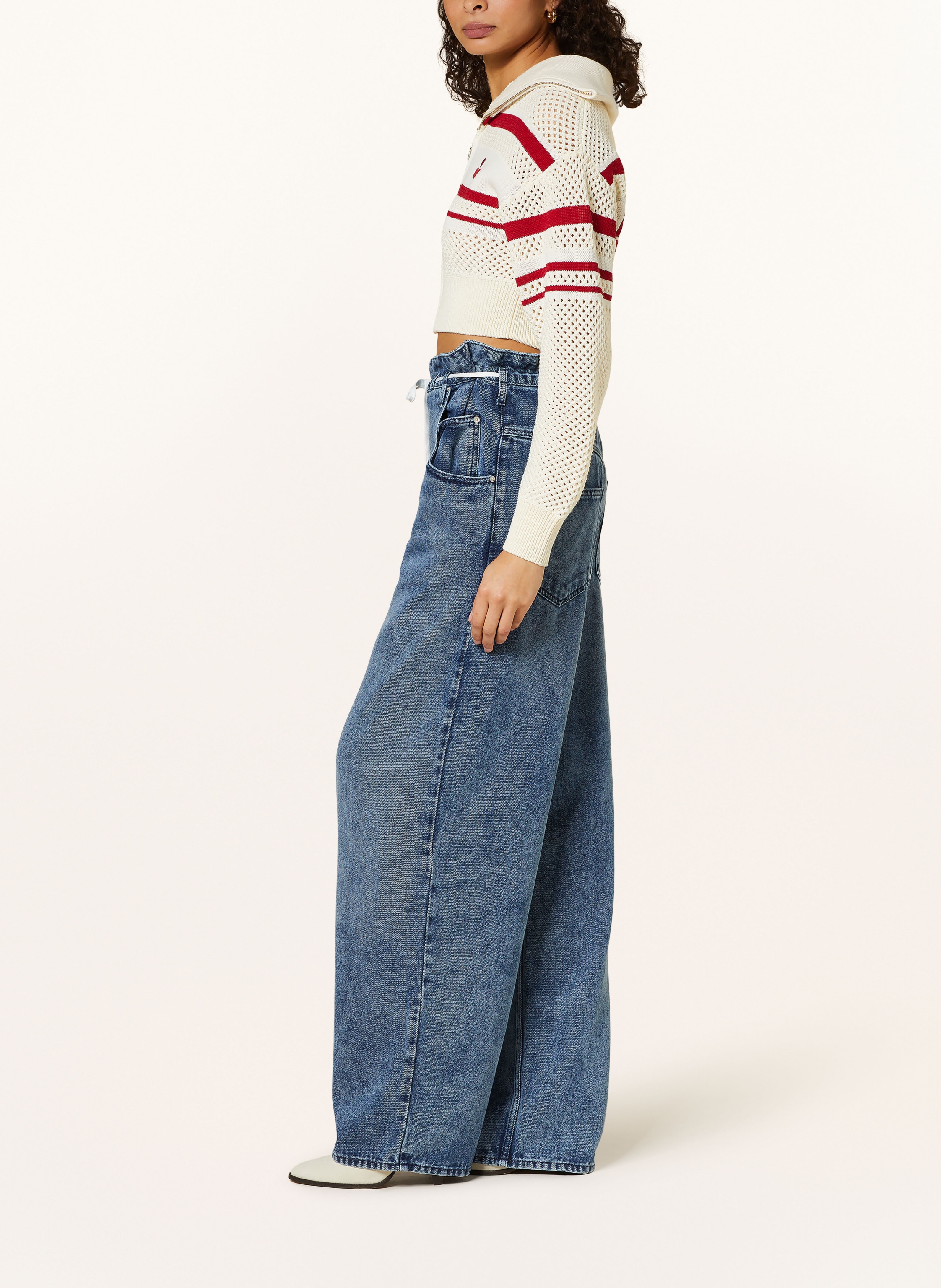 Thumbnail - Marant Étoile Paperbag-Jeans Jordy blau