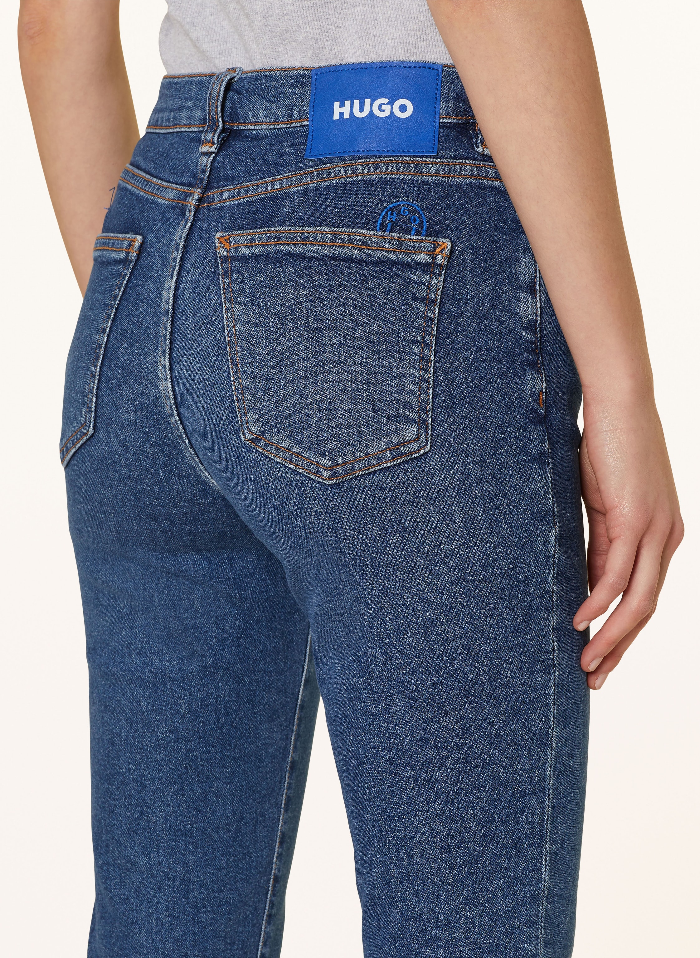 Thumbnail - Hugo Skinny Jeans Malu blau