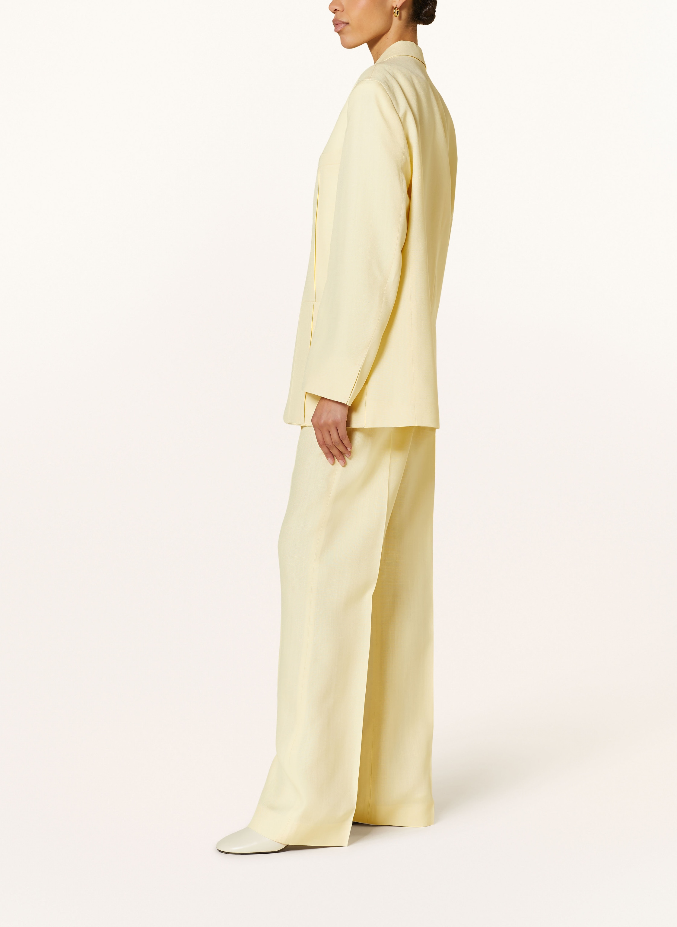 Thumbnail - Jacquemus Marlenehose Le Pantalon Sauge gelb