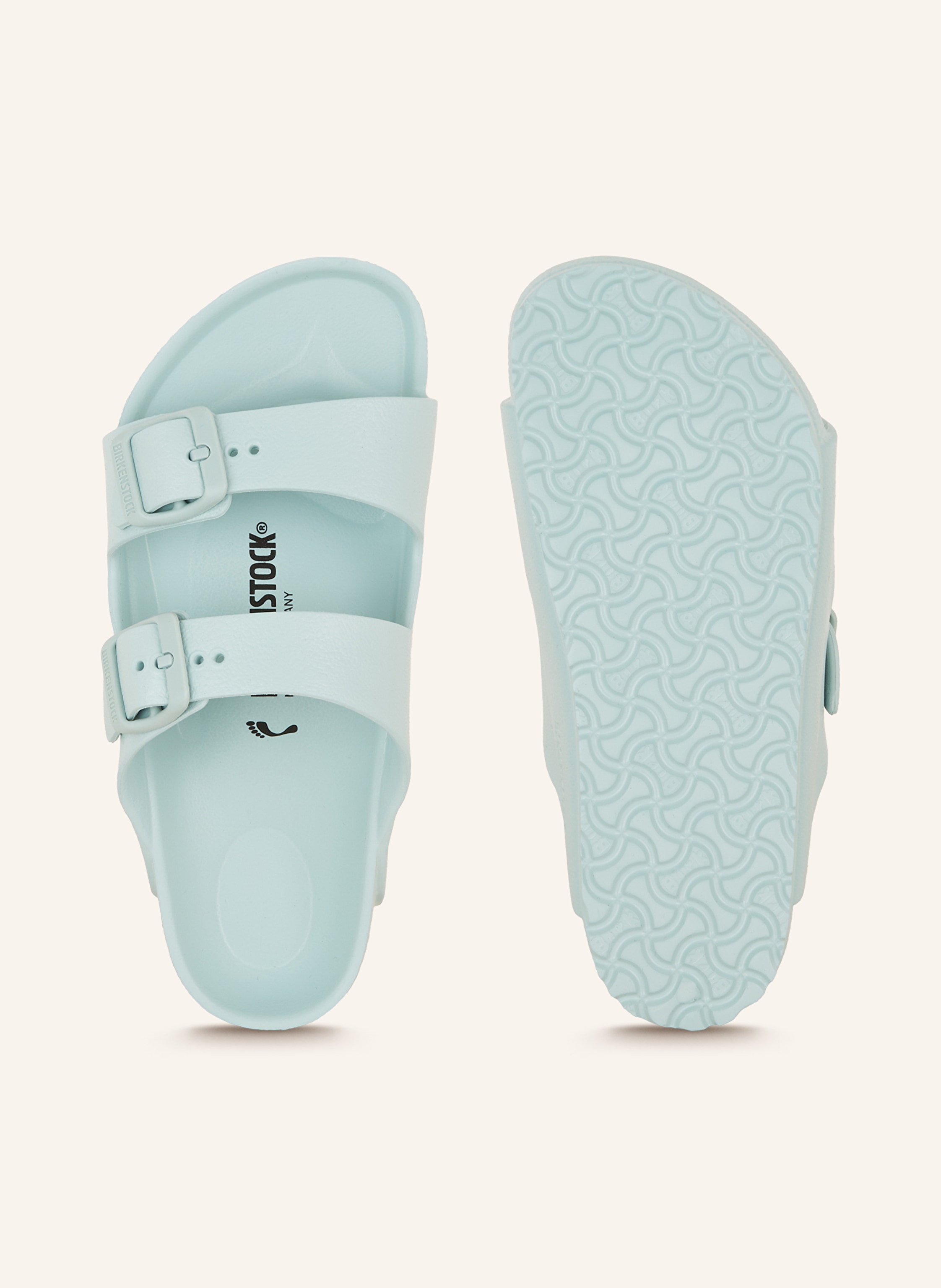 Thumbnail - Birkenstock Pantoletten Arizona Eva gruen