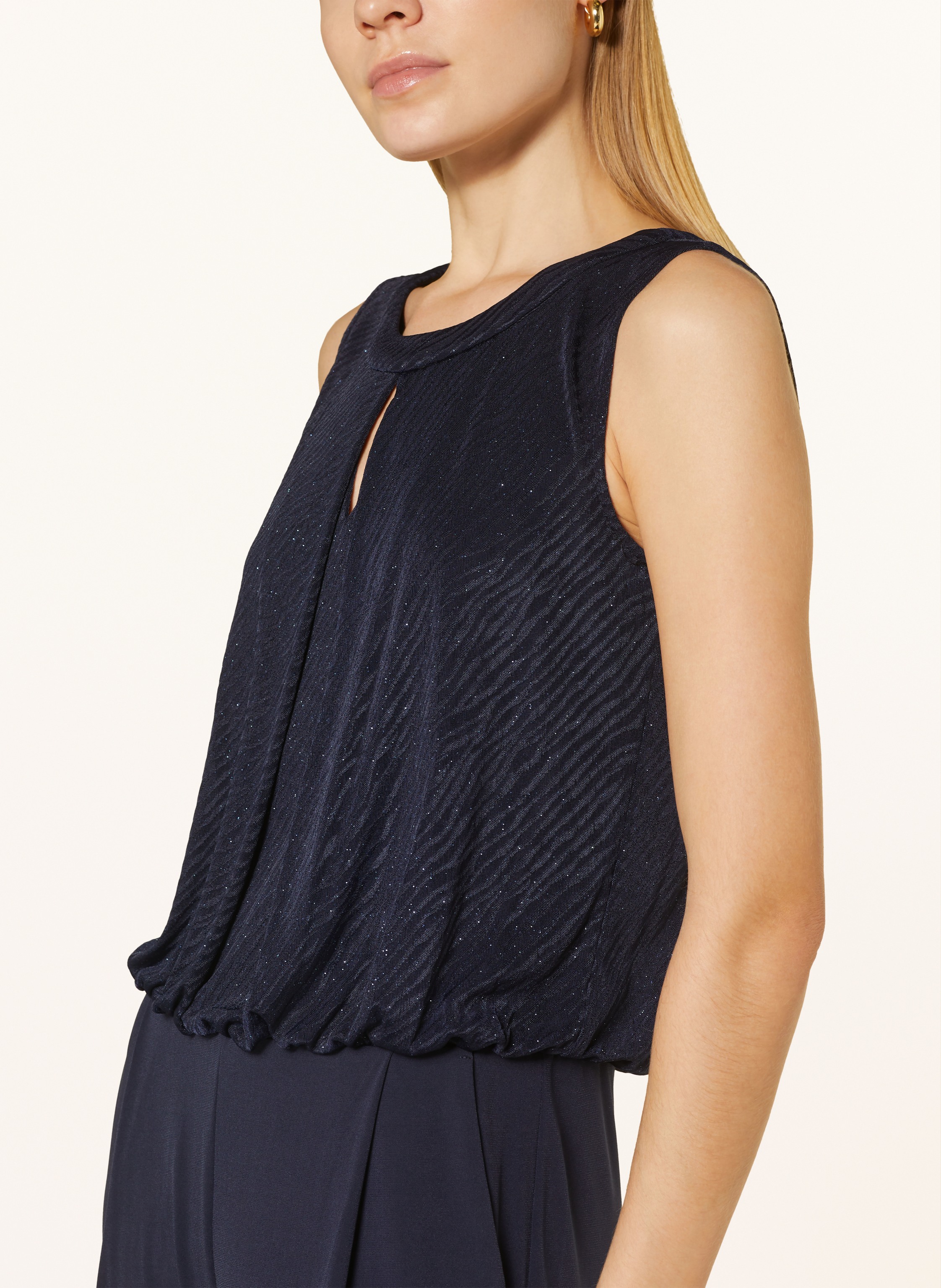 Thumbnail - Vera Mont Jumpsuit Mit Cut-Out blau