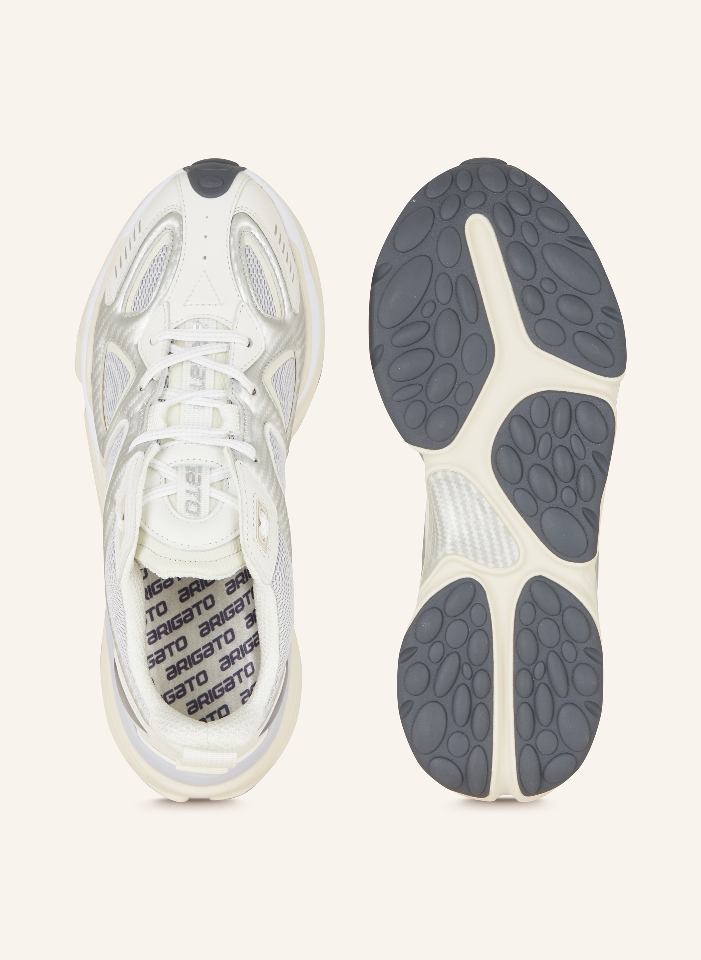 Thumbnail - Axel Arigato Sneaker Satellite Runner silber