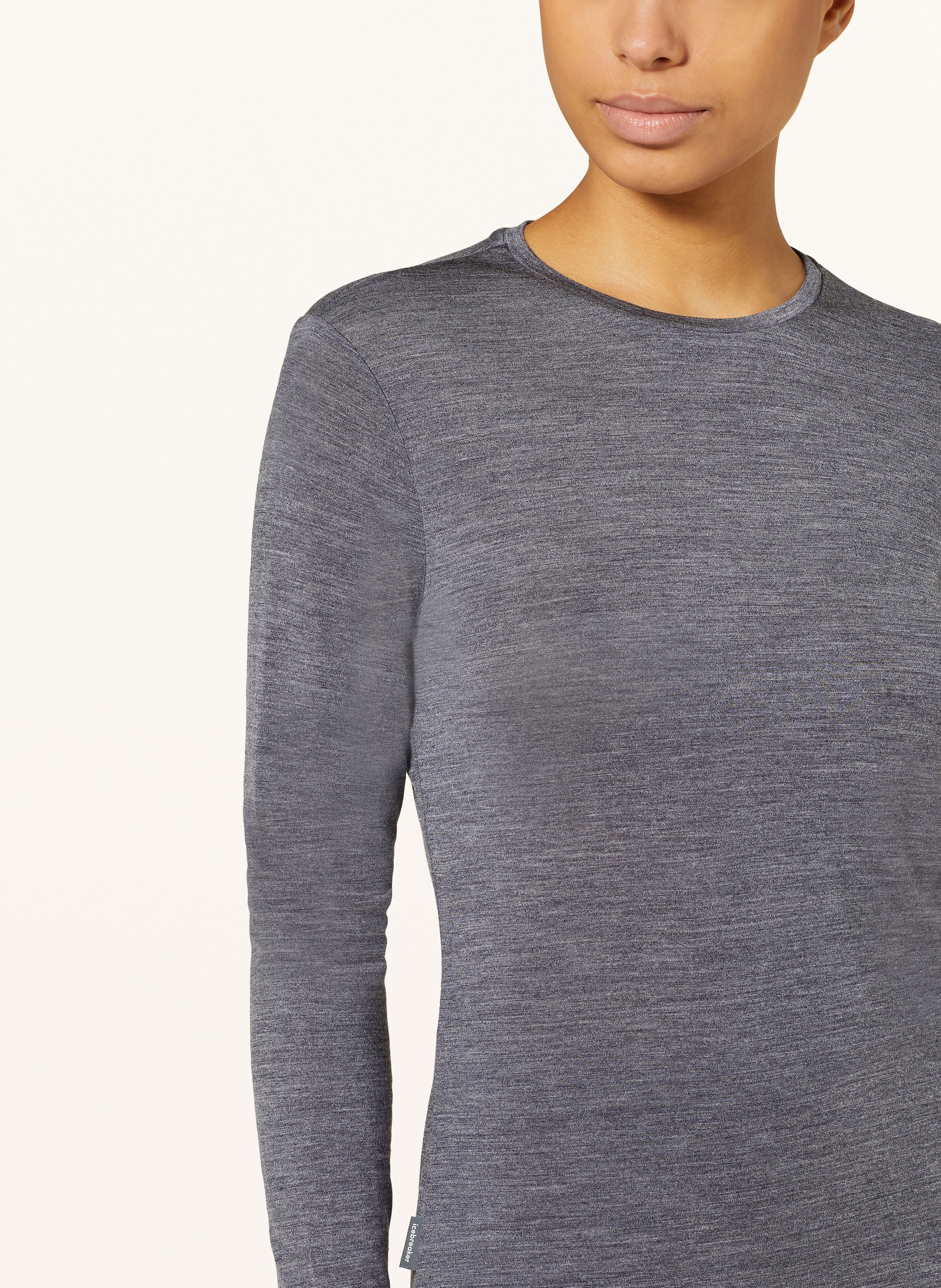 Thumbnail - Icebreaker Longsleeve Sphere Iii Mit Merinowolle blau