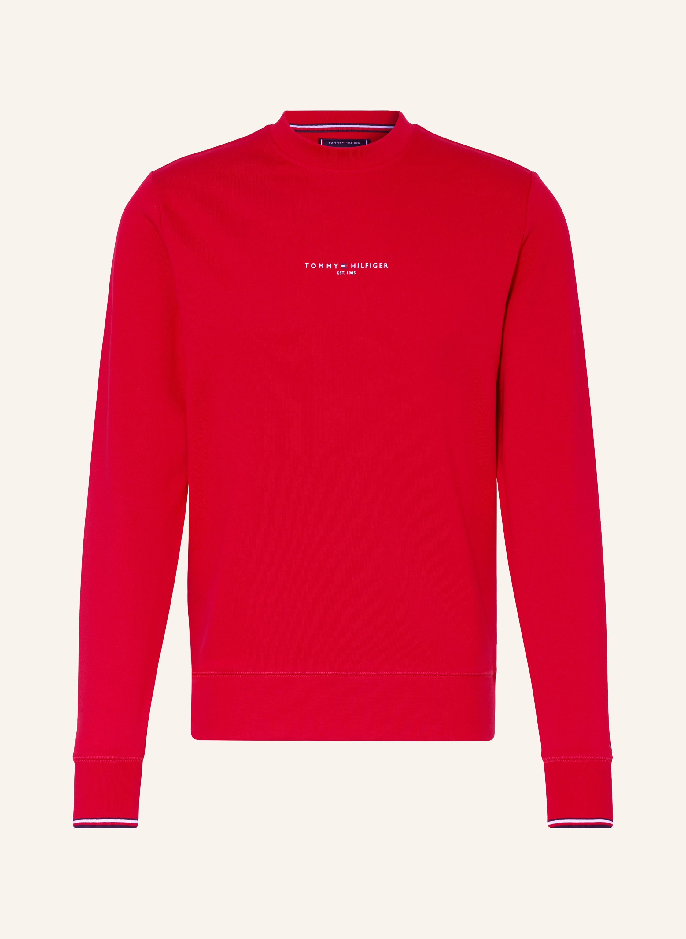 TOMMY HILFIGER Sweatshirt in rot