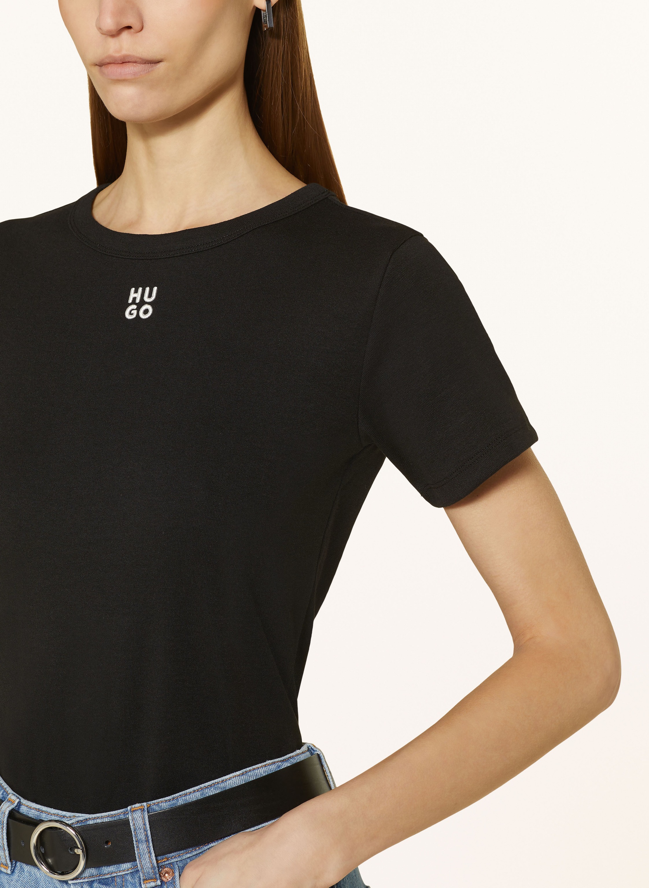 Thumbnail - Hugo T-Shirt Deloris schwarz