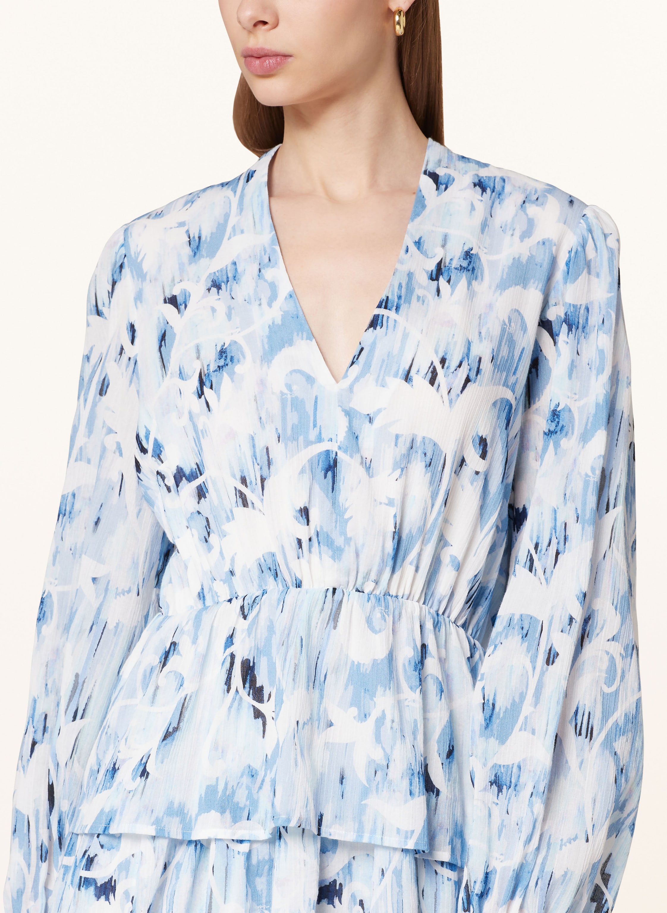 Thumbnail - Lala Berlin Kleid Danuta Mit Volants blau