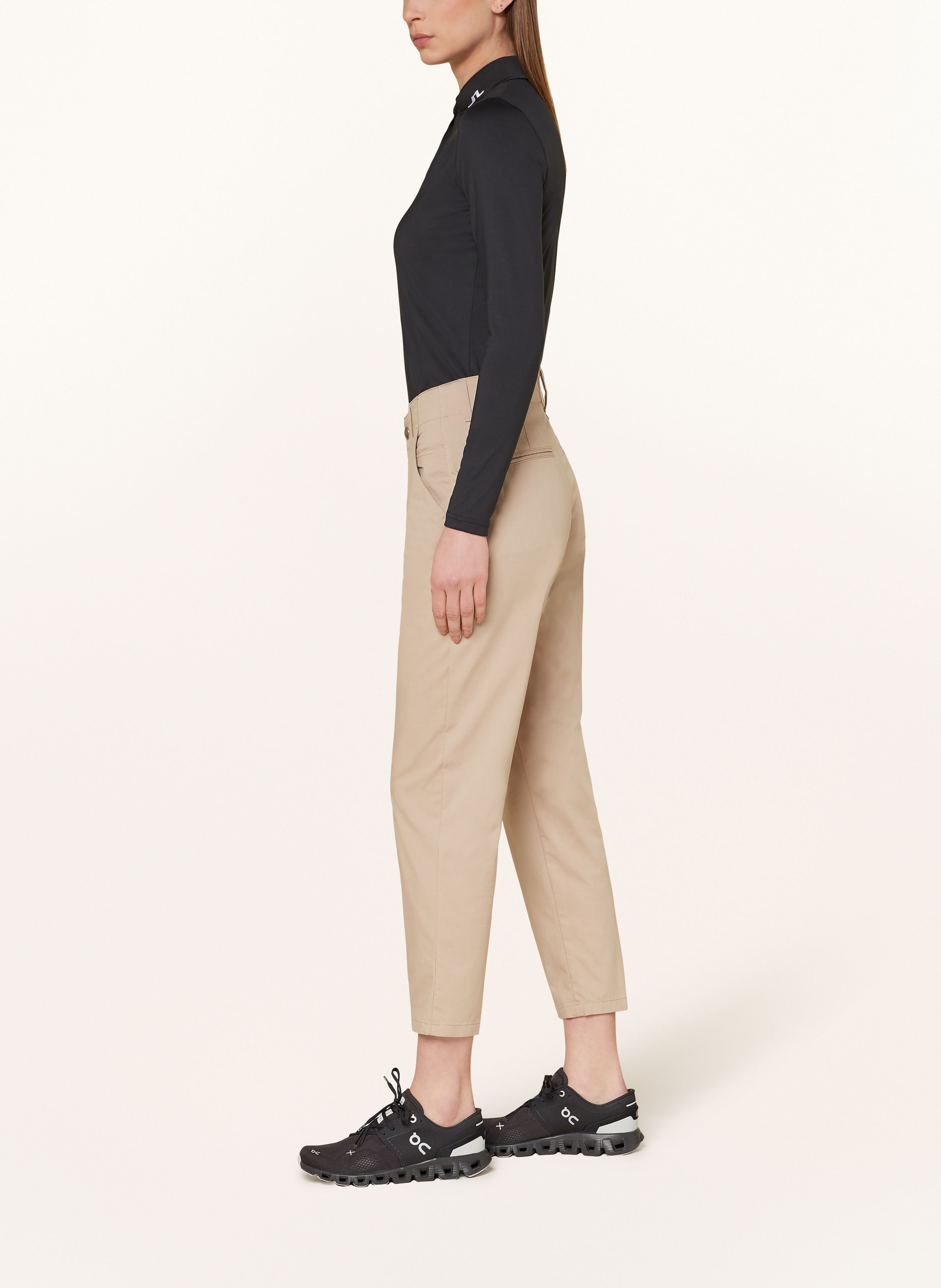 Thumbnail - Alberto 7/8-Golfhose Alina beige