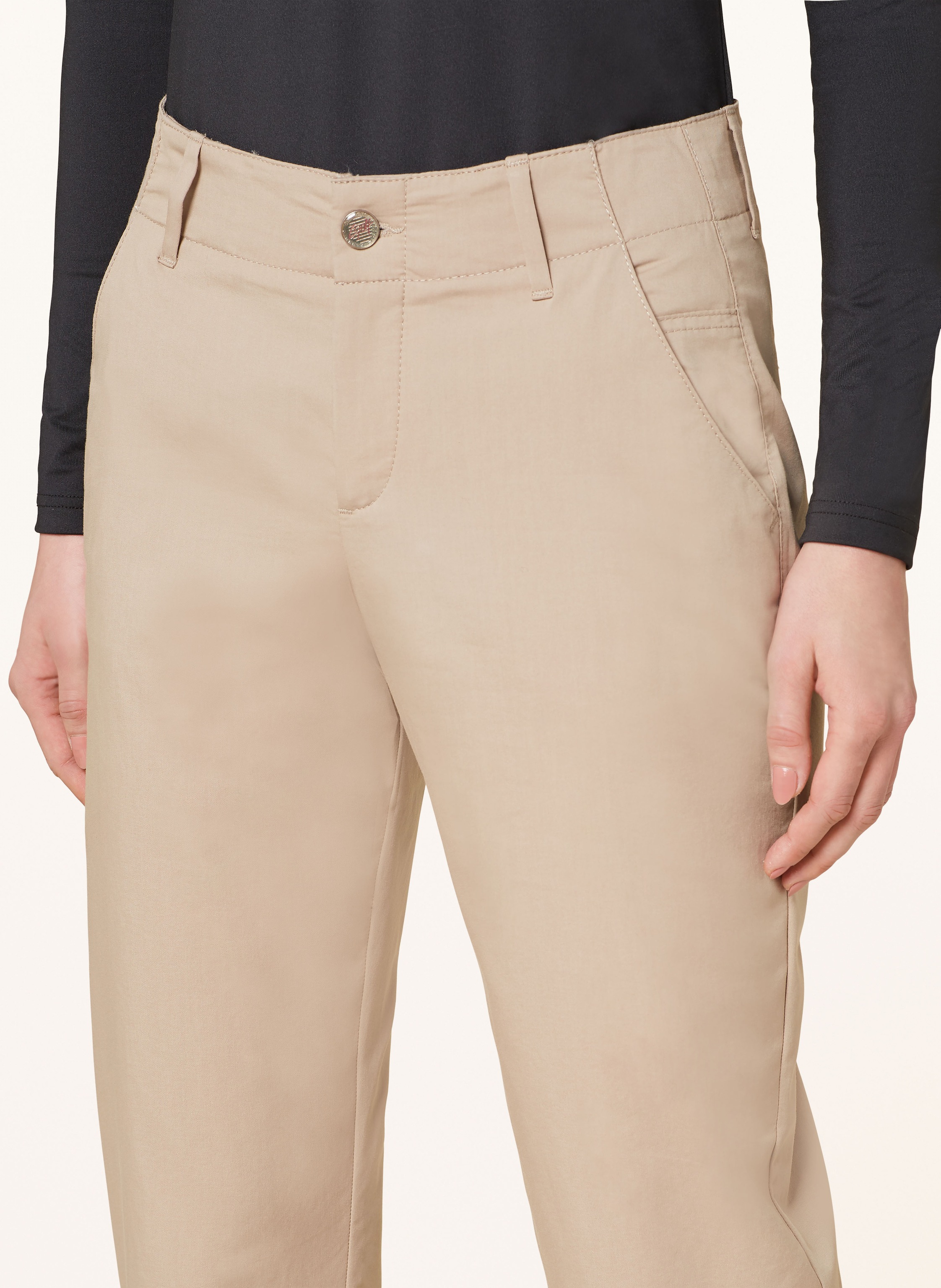 Thumbnail - Alberto 7/8-Golfhose Alina beige