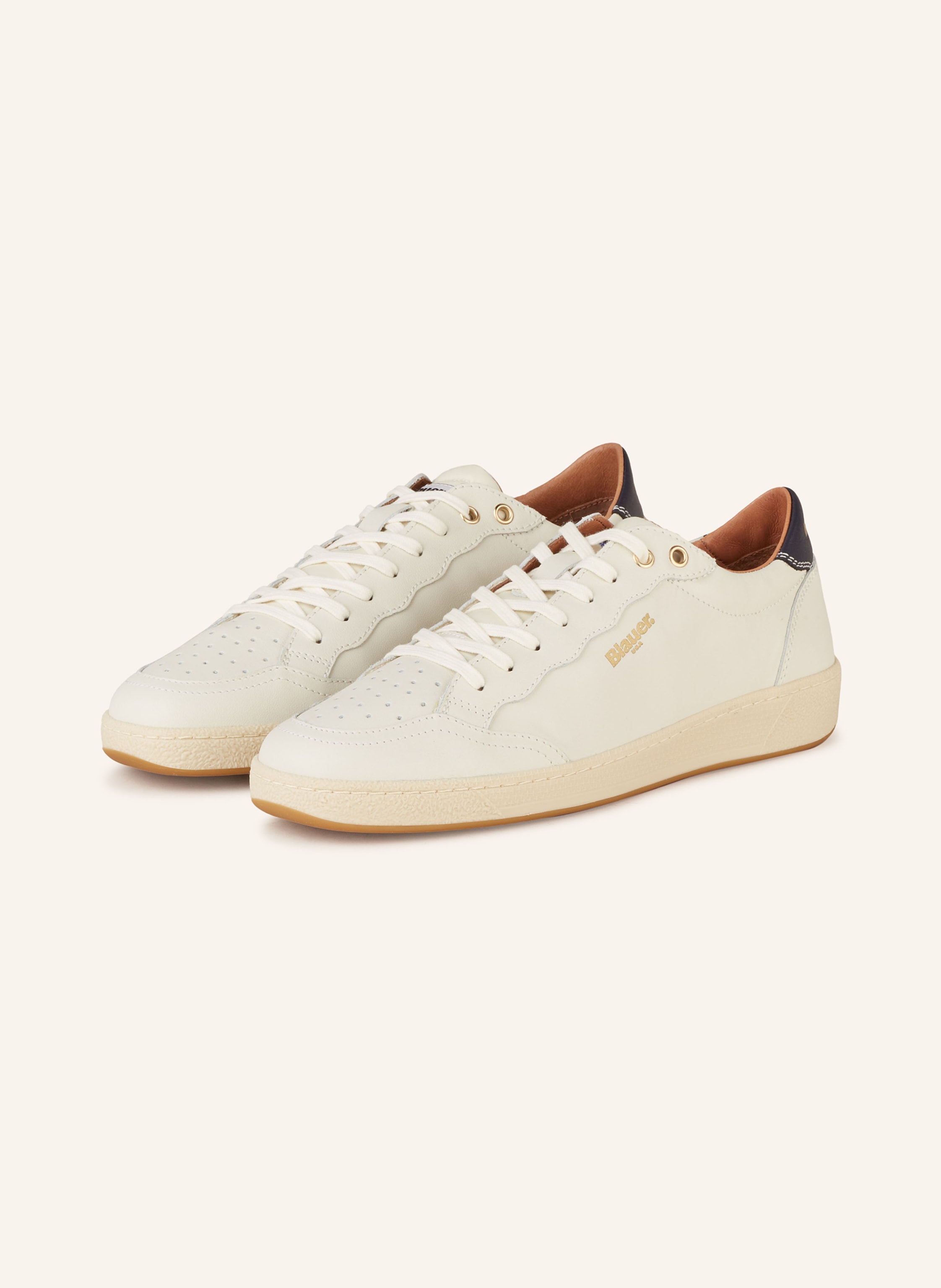 Blauer Sneakers MURRAY in white