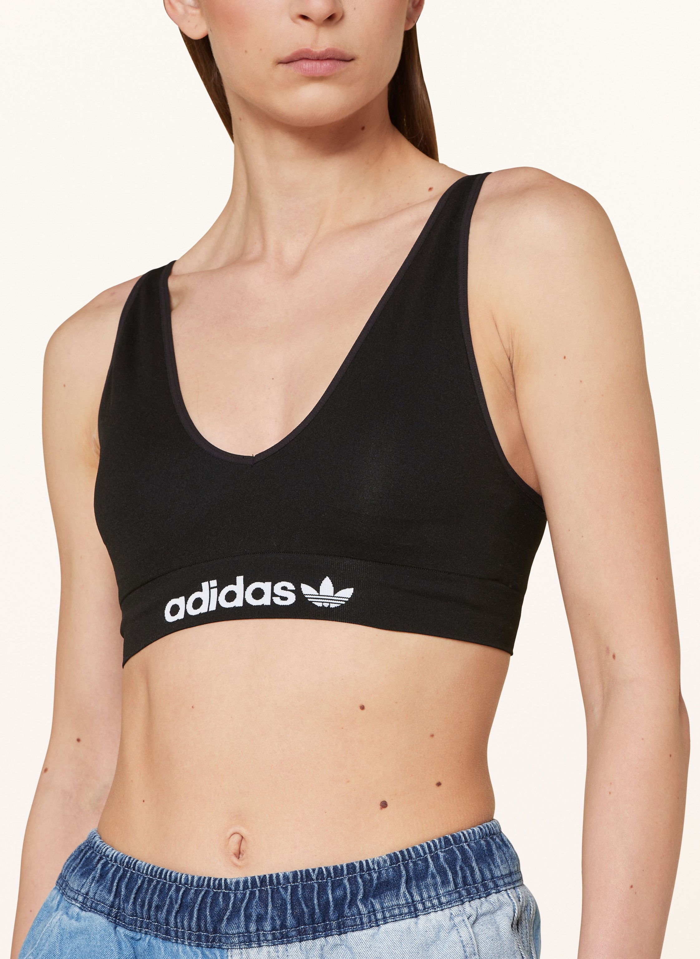 Thumbnail - Adidas Originals Bustier schwarz