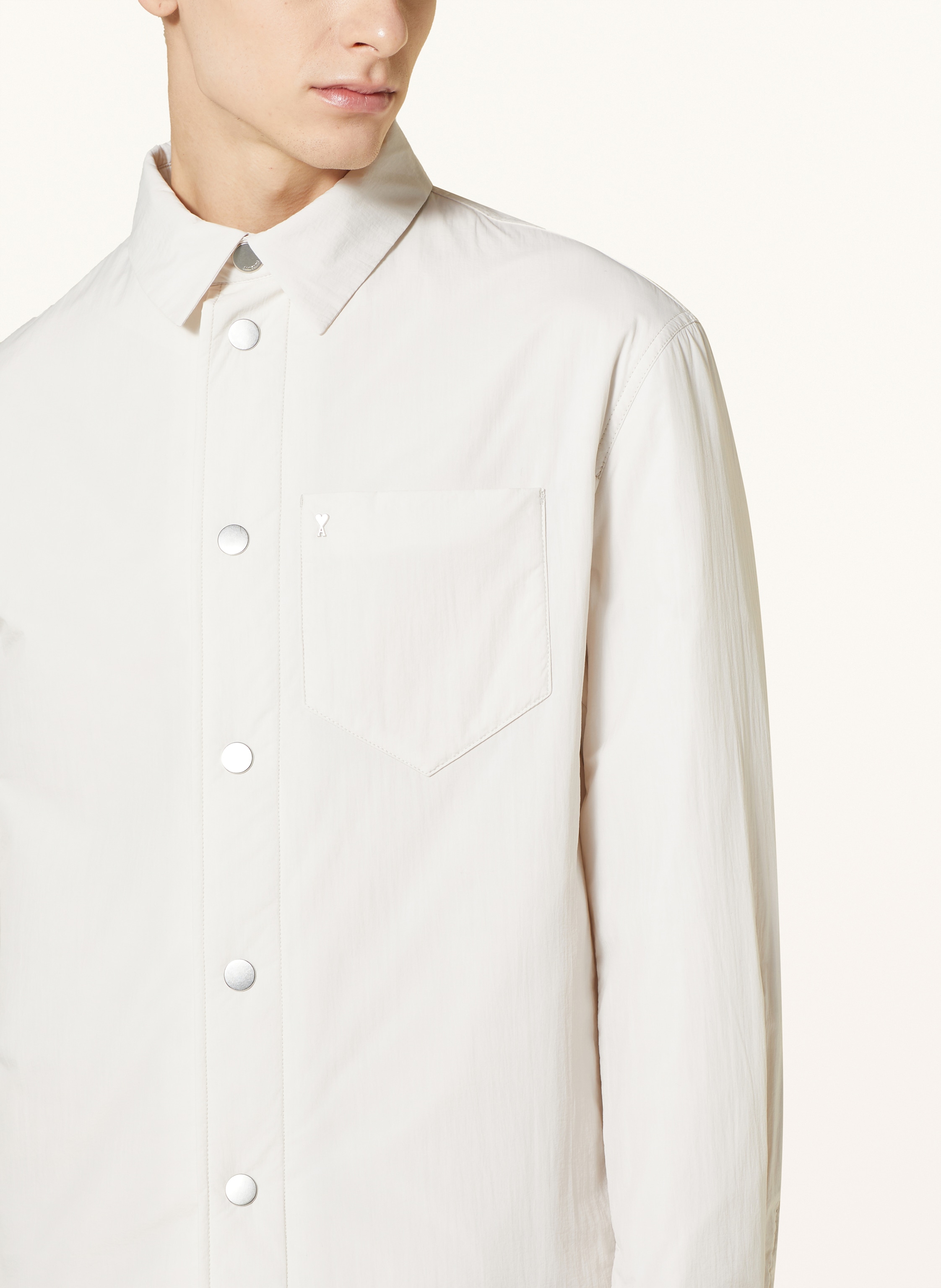 Thumbnail - Ami Paris Overjacket weiss