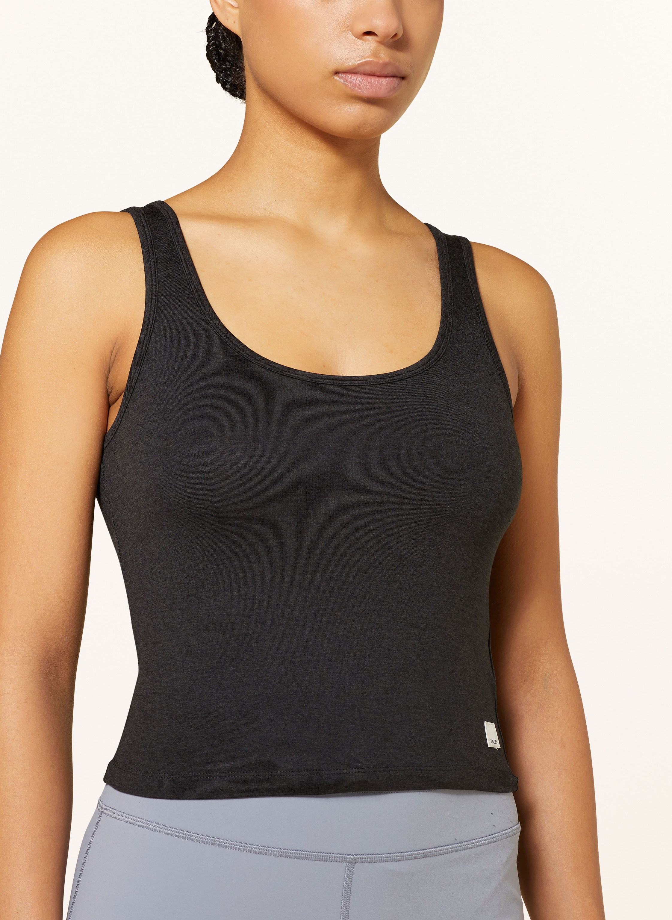 Thumbnail - Vuori Tanktop Halo Essential schwarz