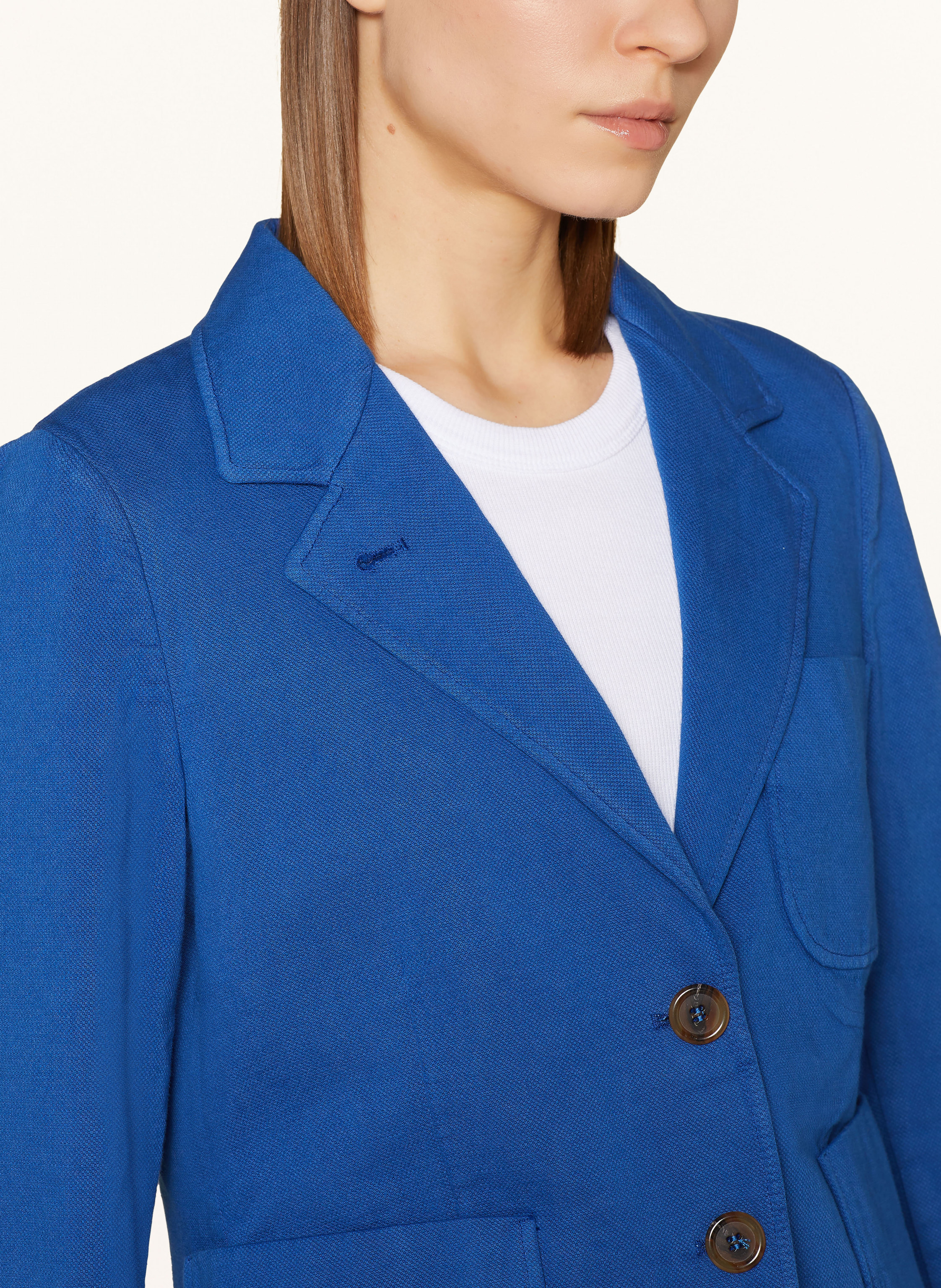 Thumbnail - Kiltie Blazer Lin Mit Leinen blau