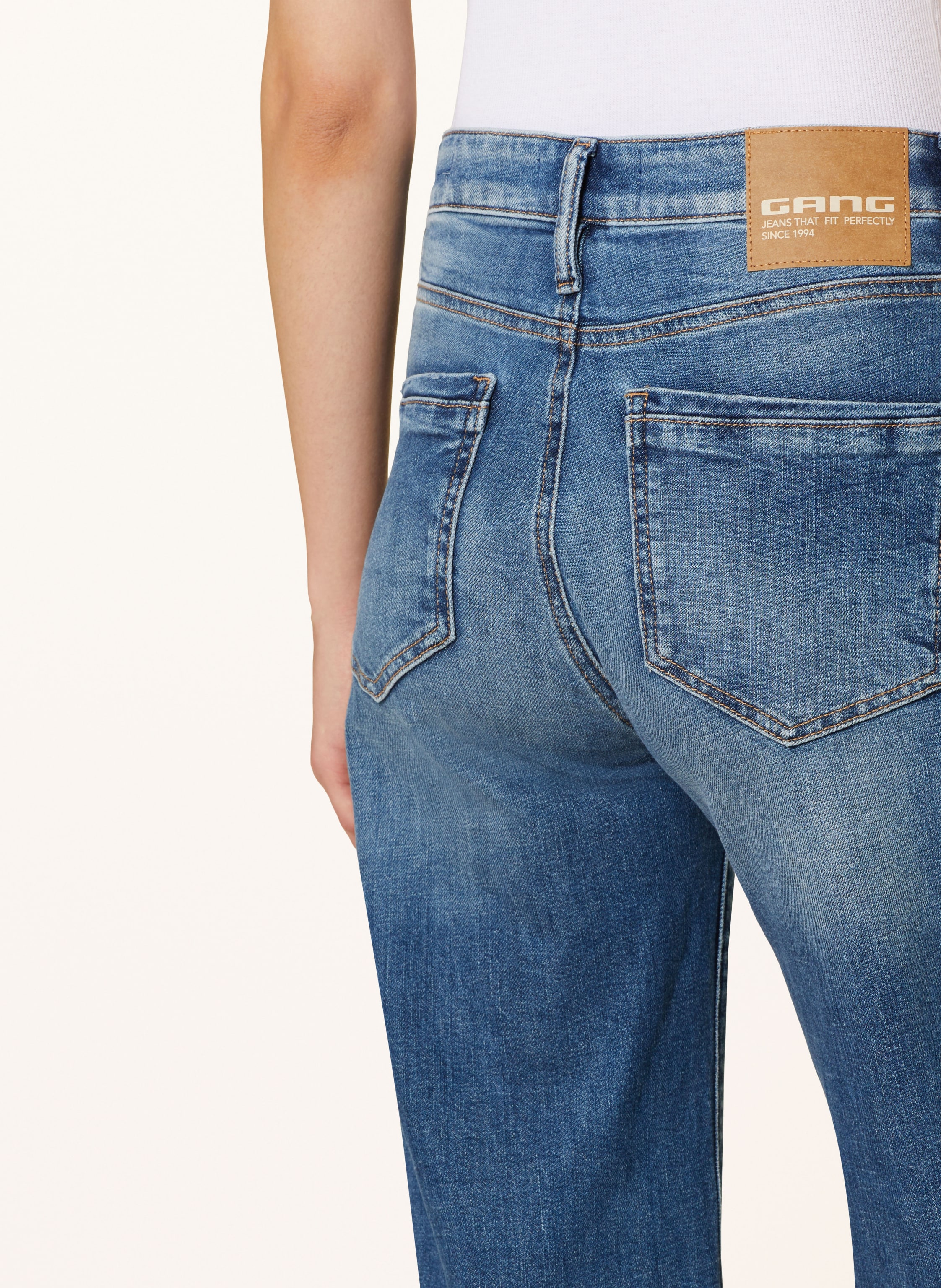 Thumbnail - Gang Straight Jeans 94jul blau