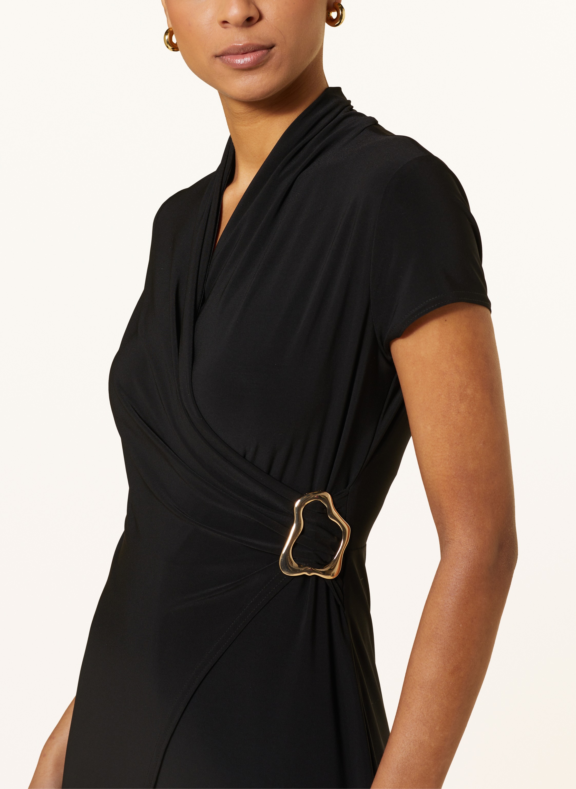 Thumbnail - Joseph Ribkoff Jumpsuit In Wickeloptik schwarz