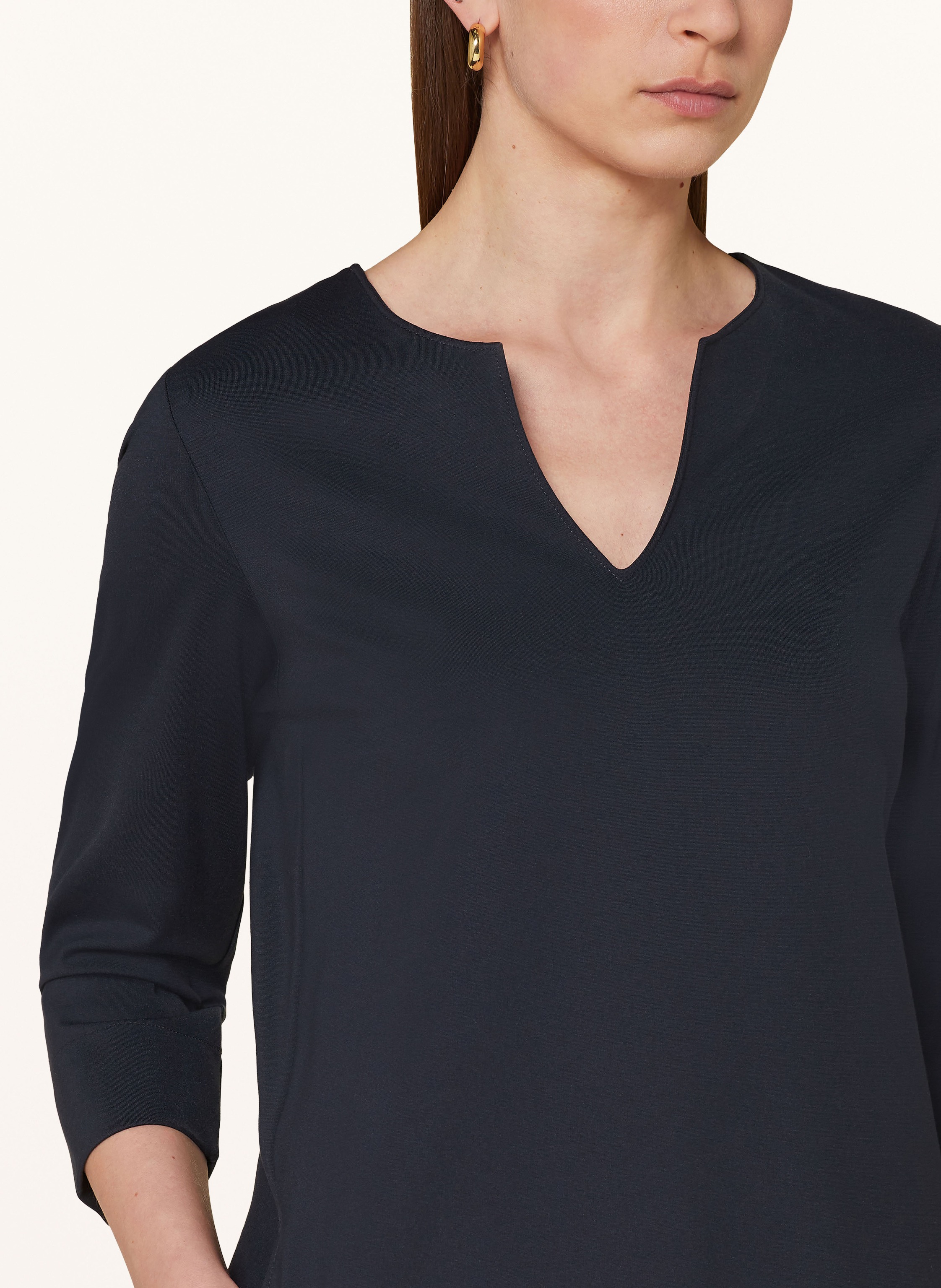 Thumbnail - Elena Miro Jerseykleid Mit 3/4-Arm blau