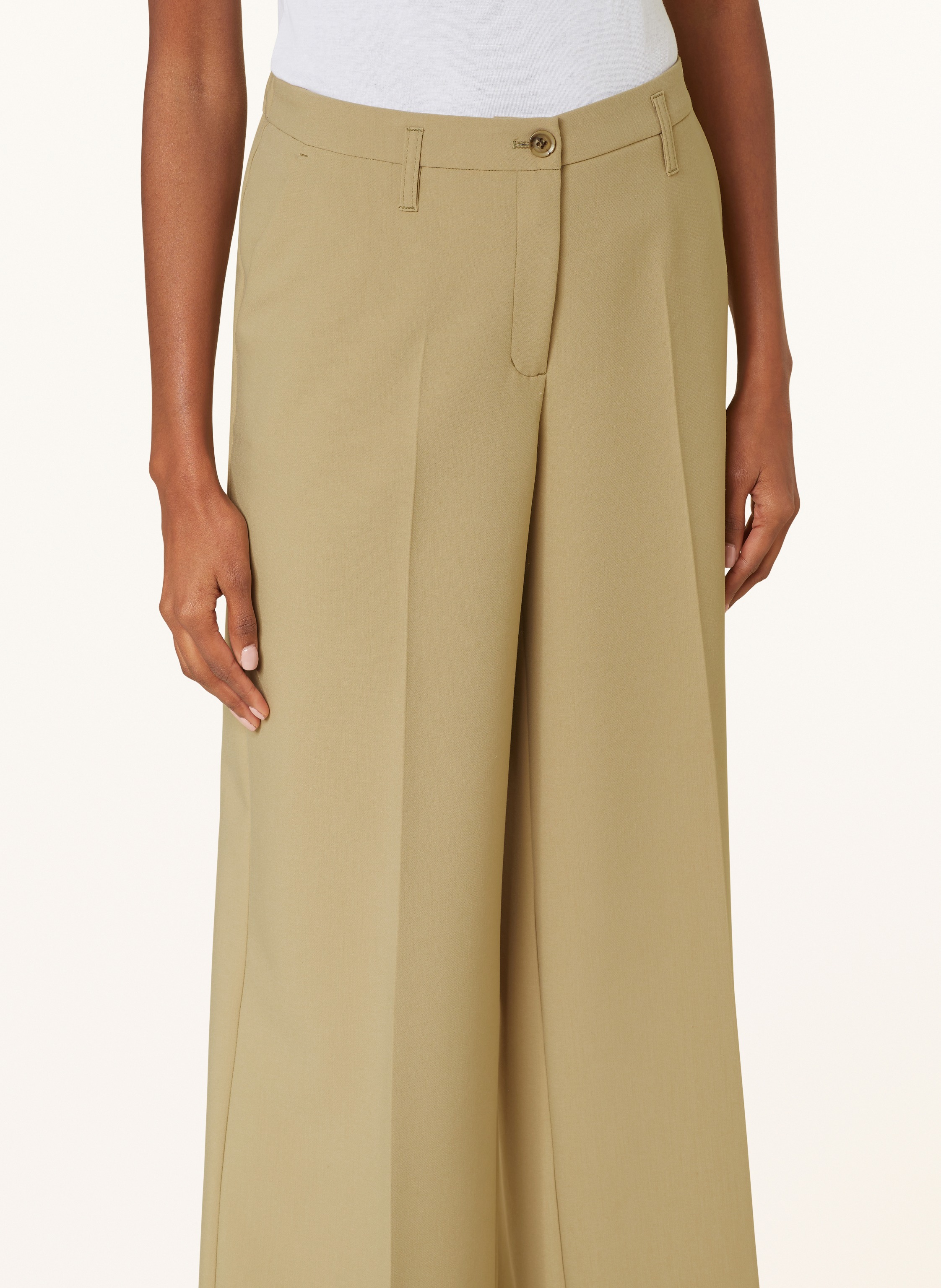 Thumbnail - Summum Woman Marlenehose gruen