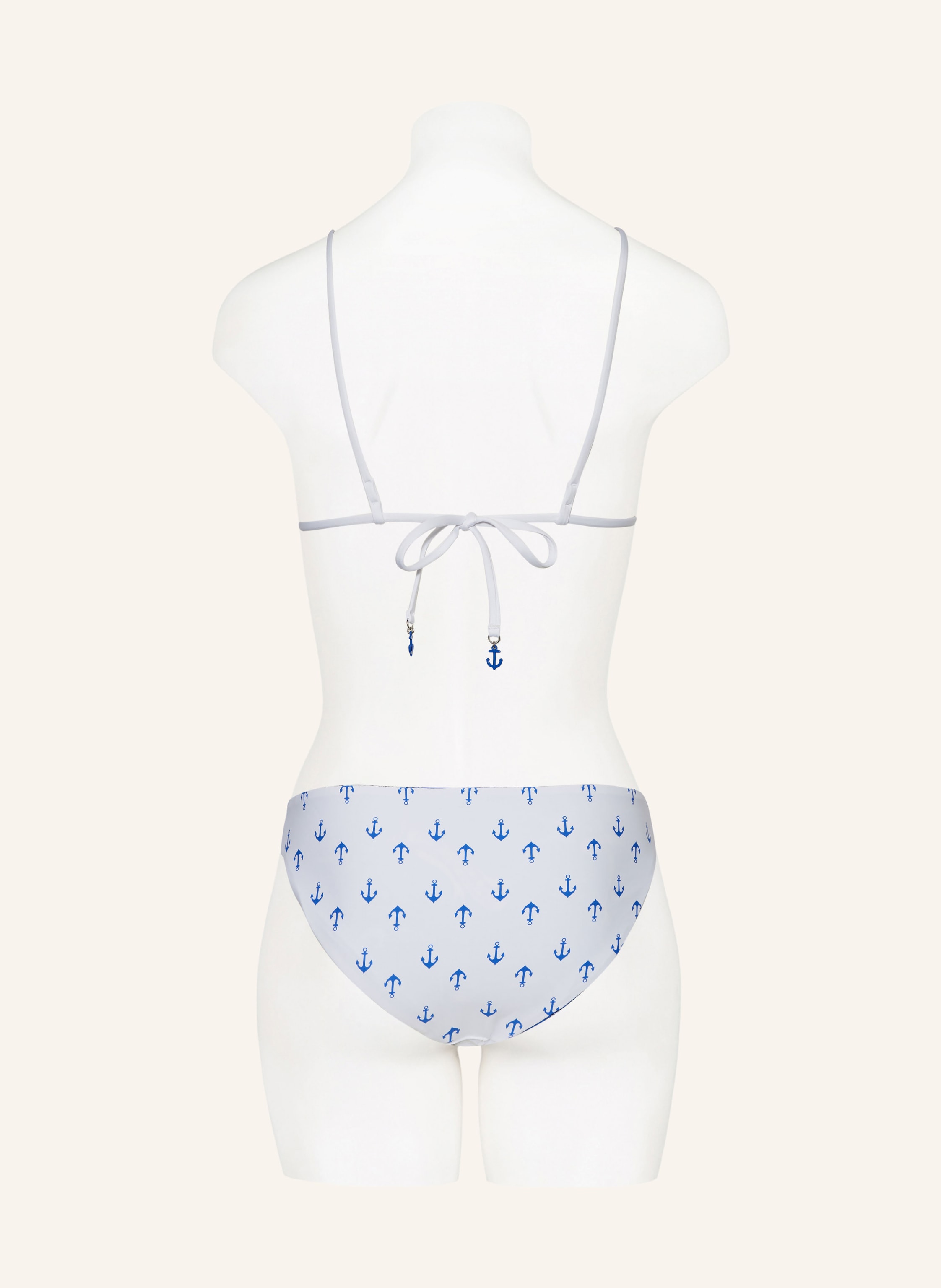 Seafolly Triangel-Bikini-Top Ahoy Zum Wenden blau – Bild 2