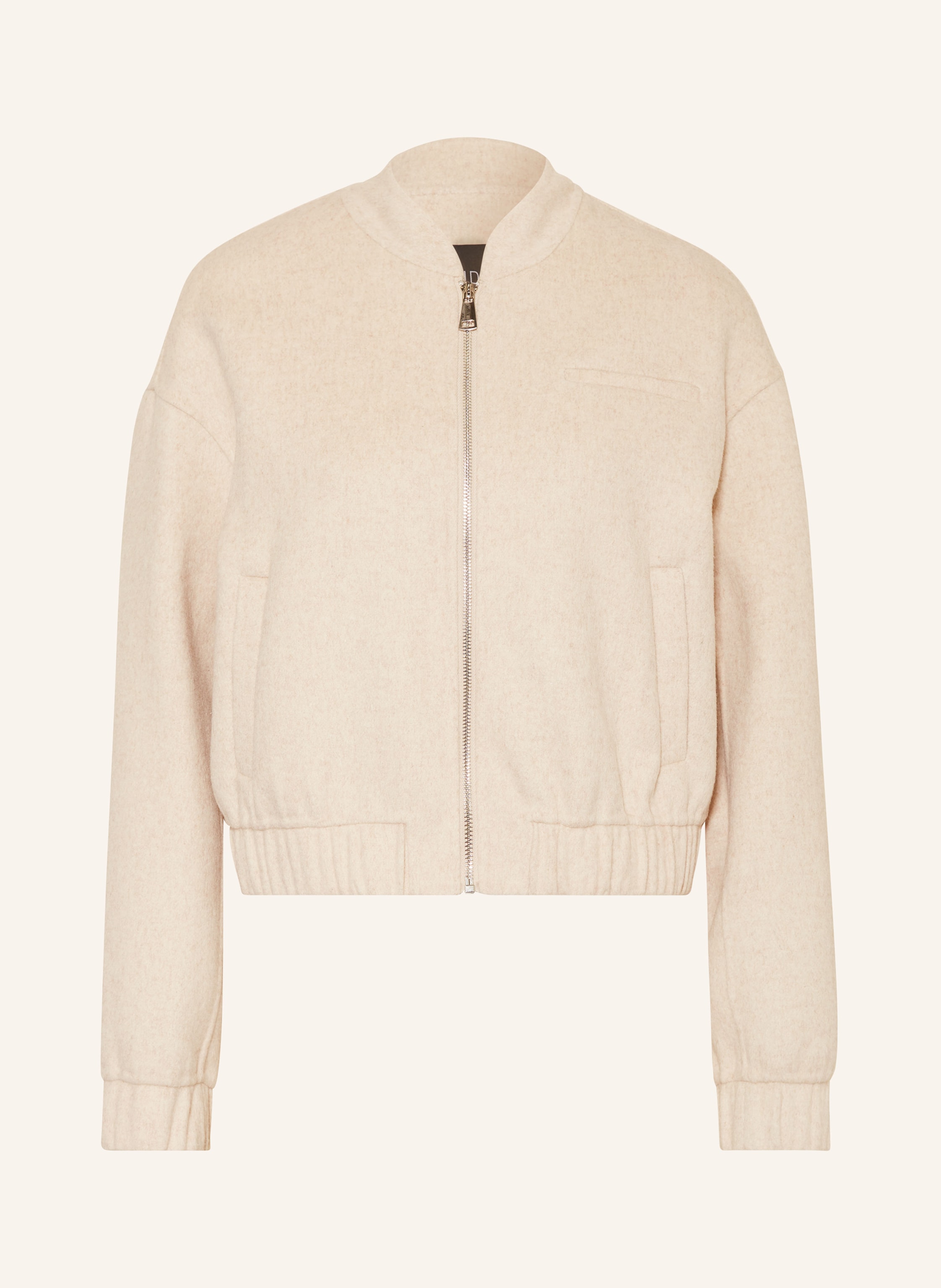 Studio 7 beige bomber new arrivals