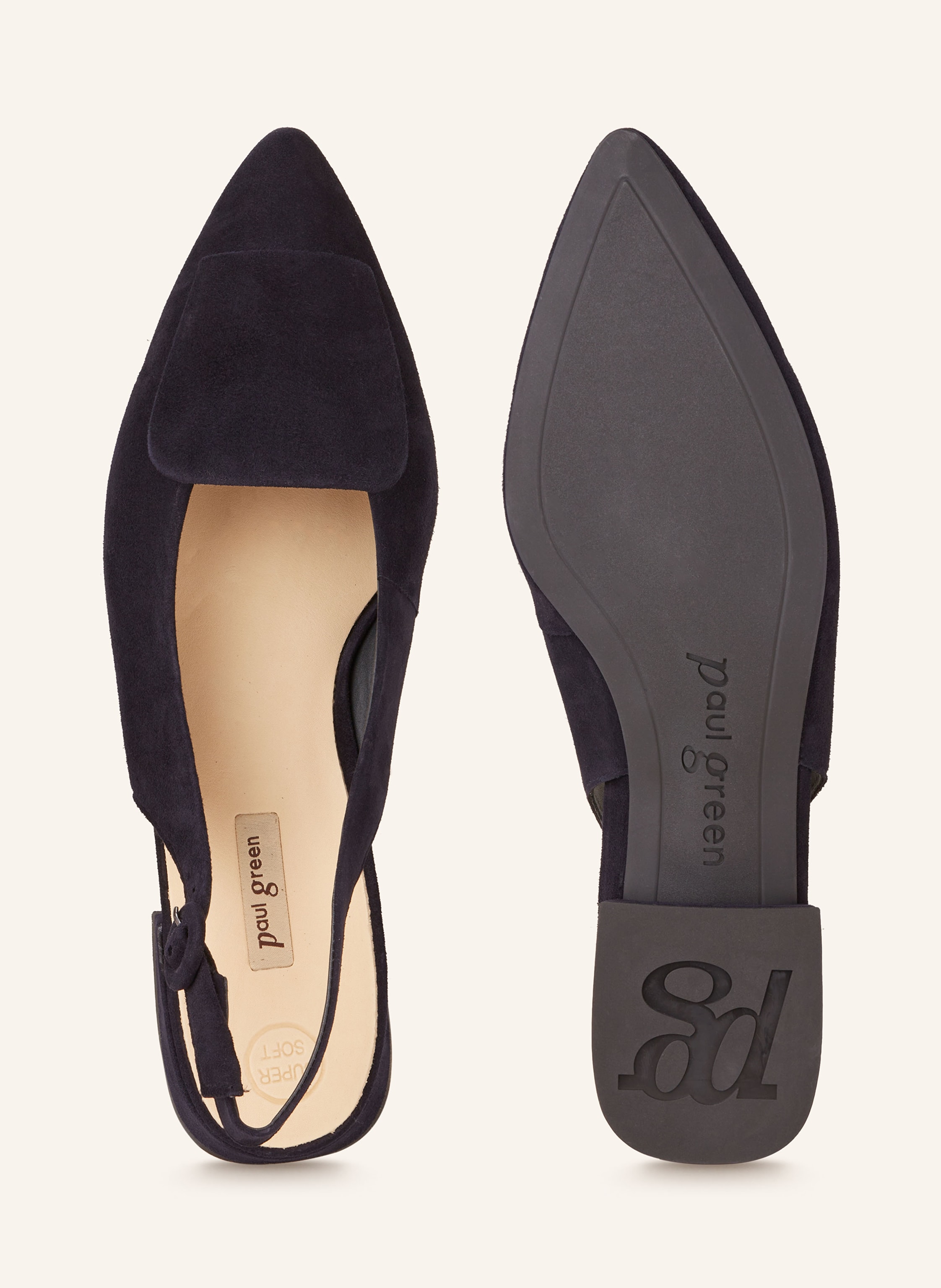 Paul Green Slingballerinas blau – Bild 2