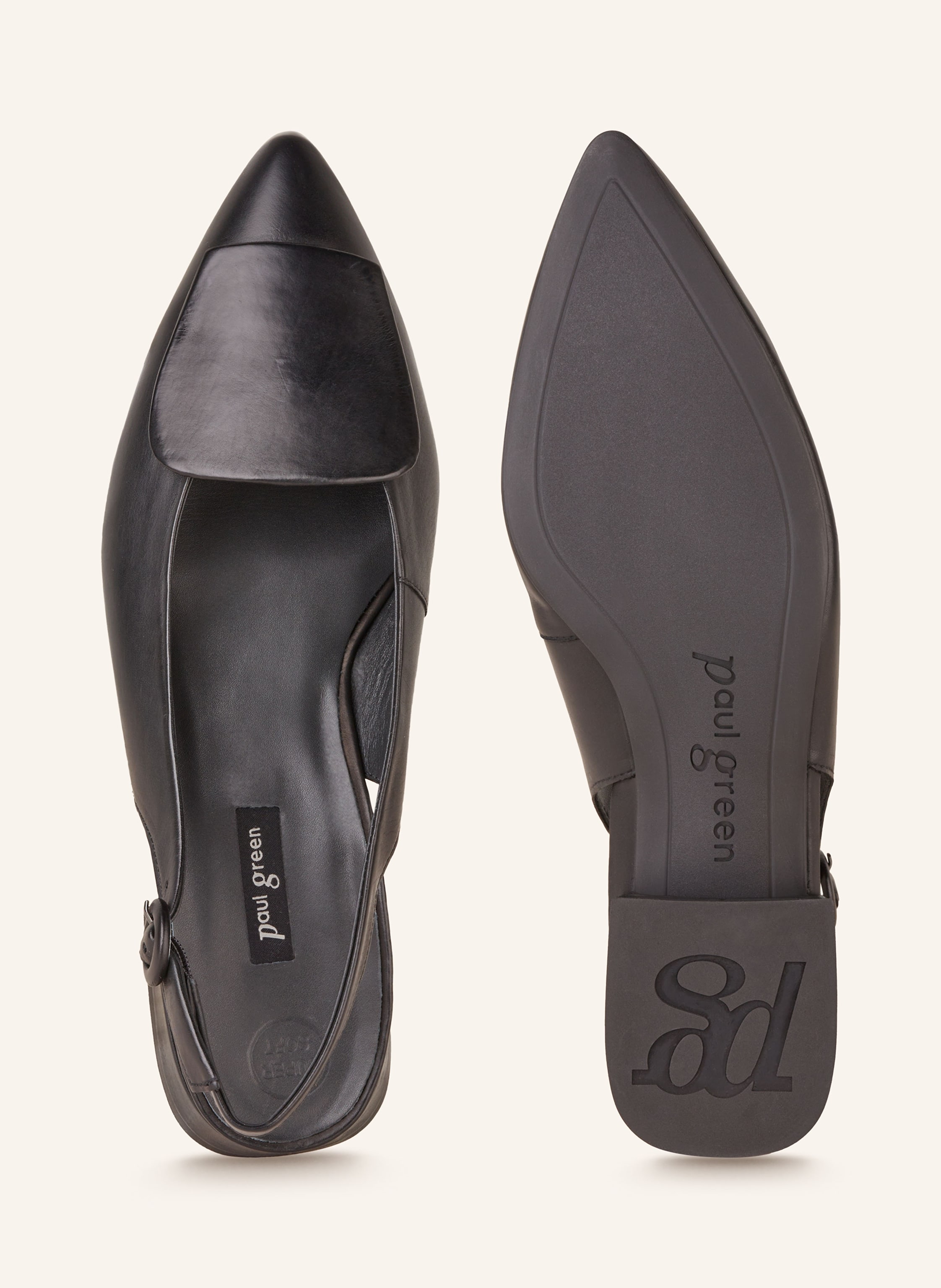 Paul Green Slingballerinas schwarz – Bild 2