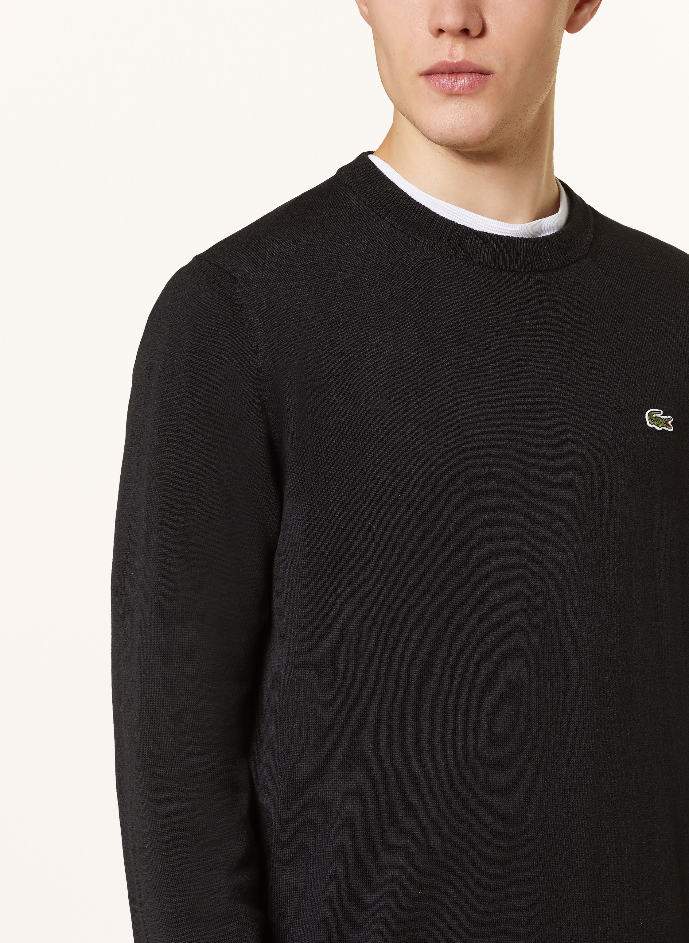 Thumbnail - Lacoste Pullover schwarz