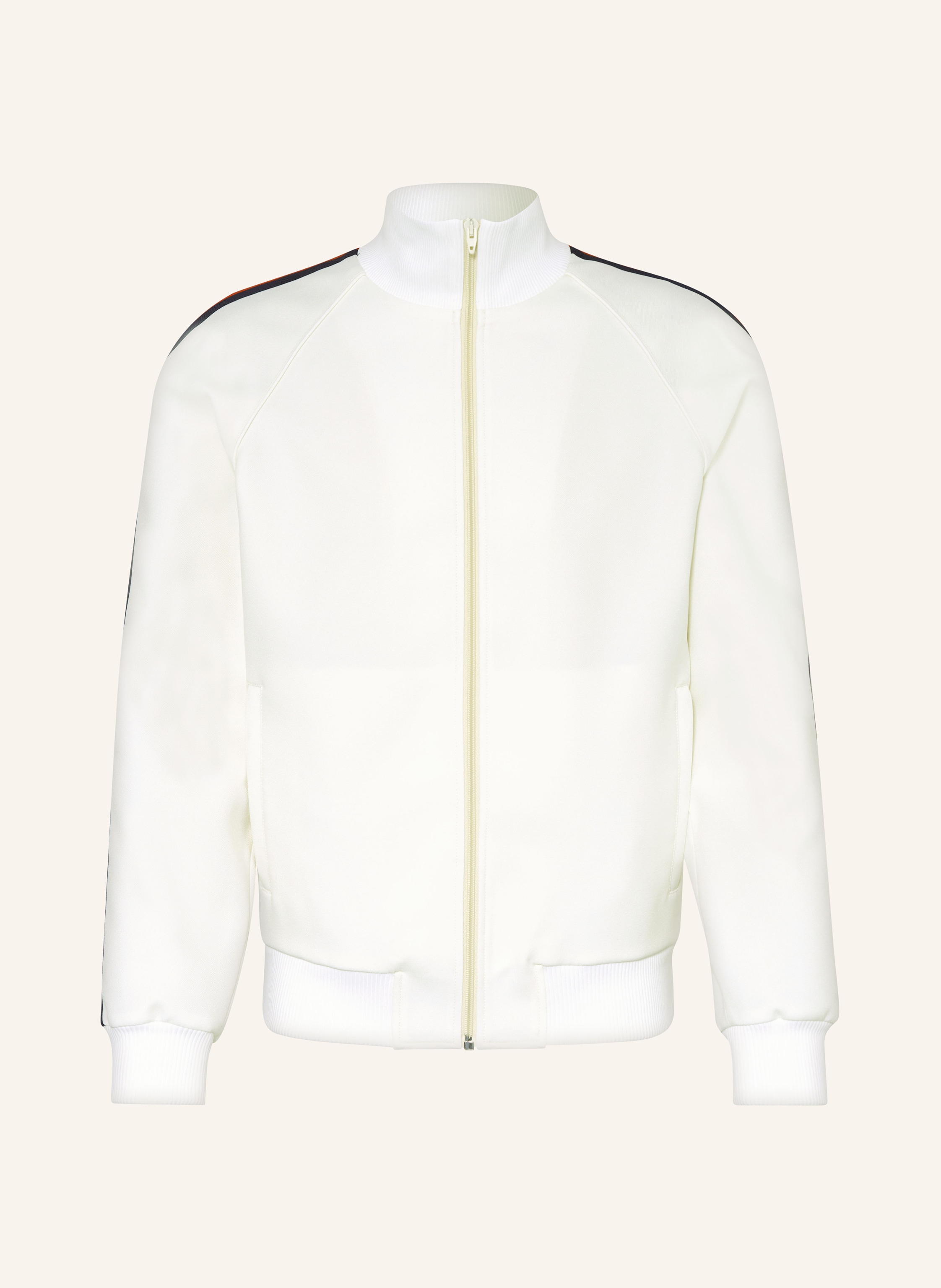 Gucci white online bomber jacket