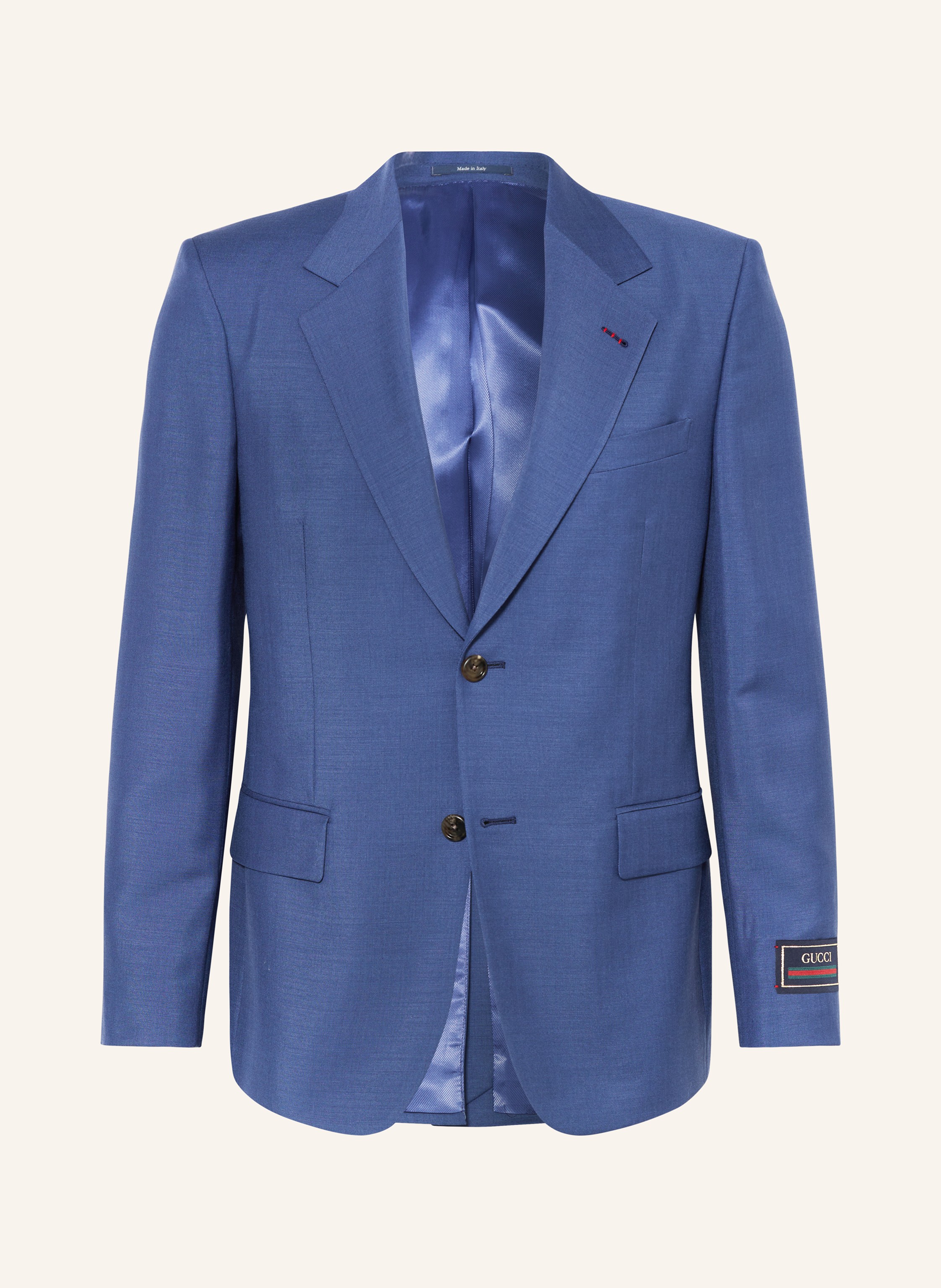 GUCCI Suit jacket extra slim fit in 4719 stormy sea light blue