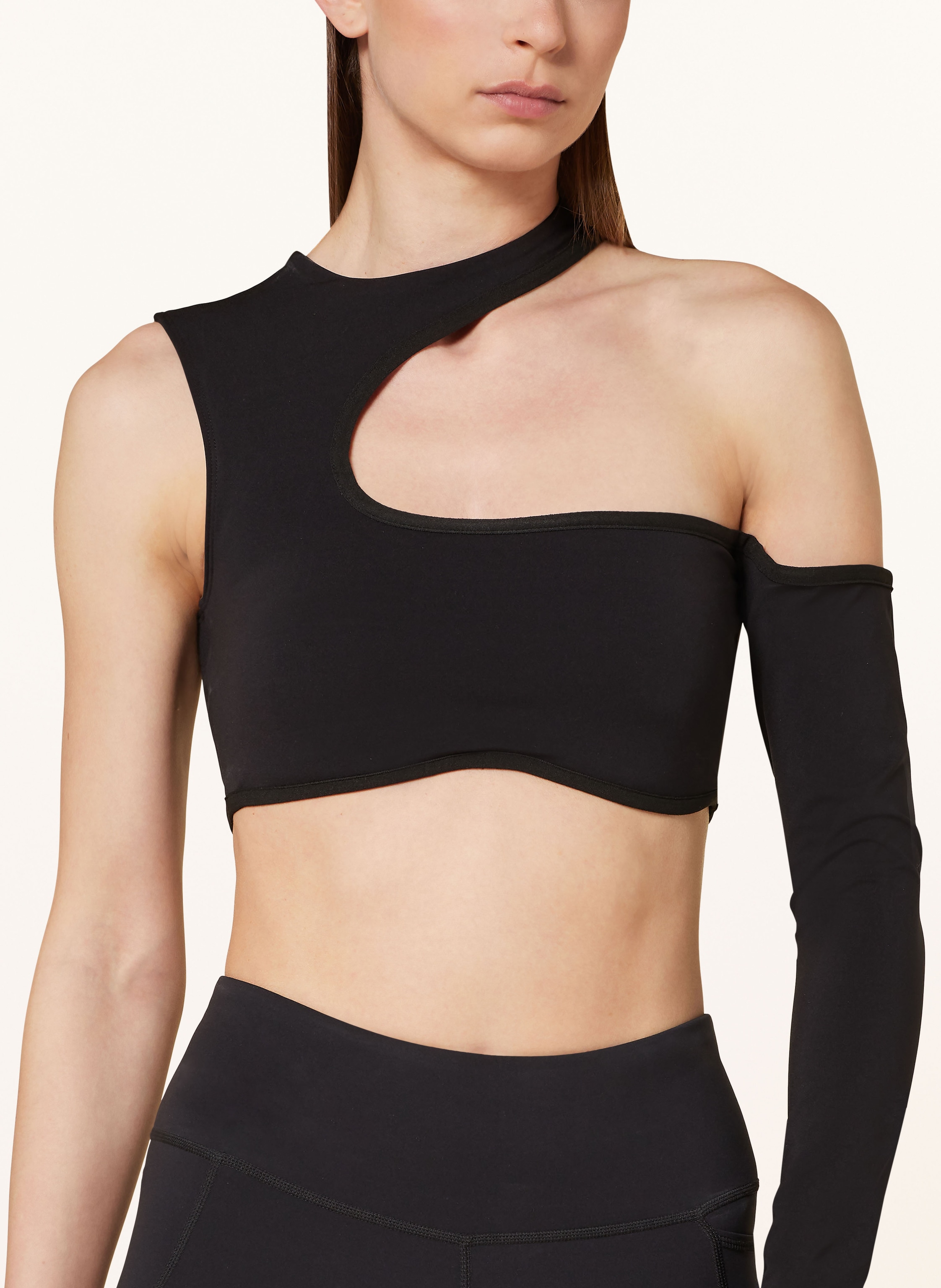 Thumbnail - Sweaty Betty Cropped-Top schwarz