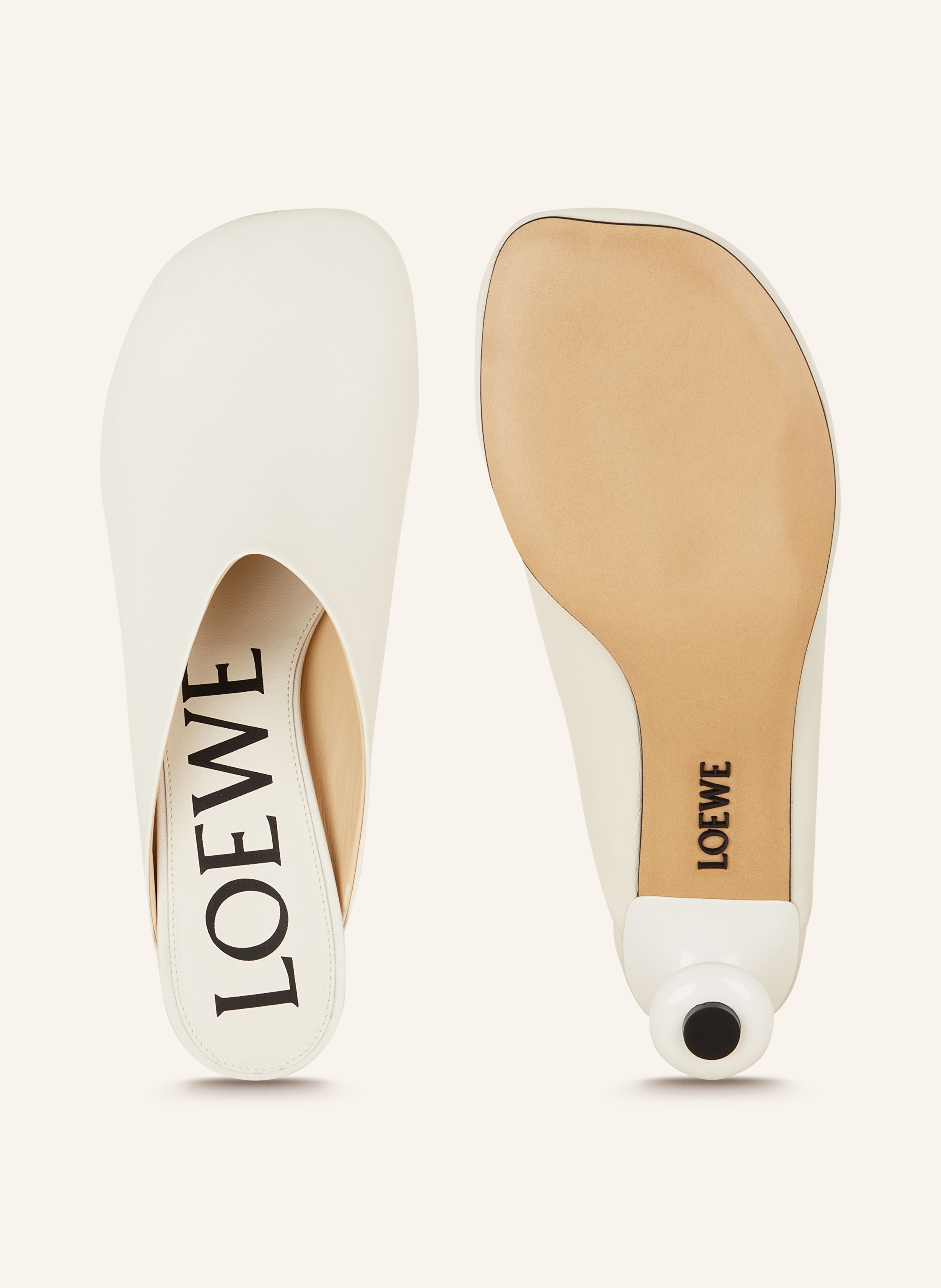 Loewe Mules Toy weiss – Bild 2