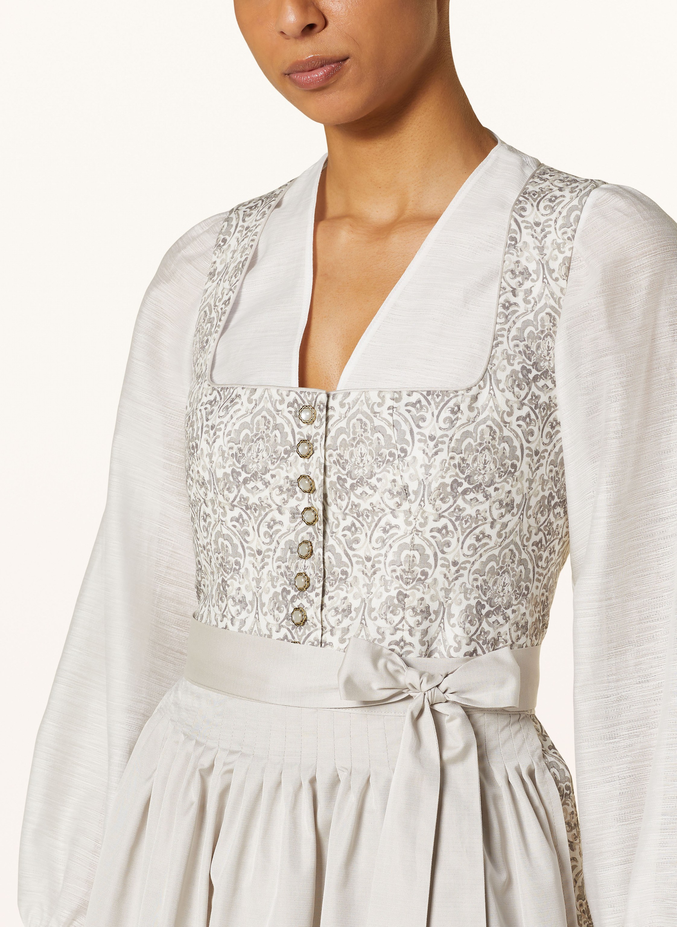 Thumbnail - Sportalm Dirndl Aus Leinen beige