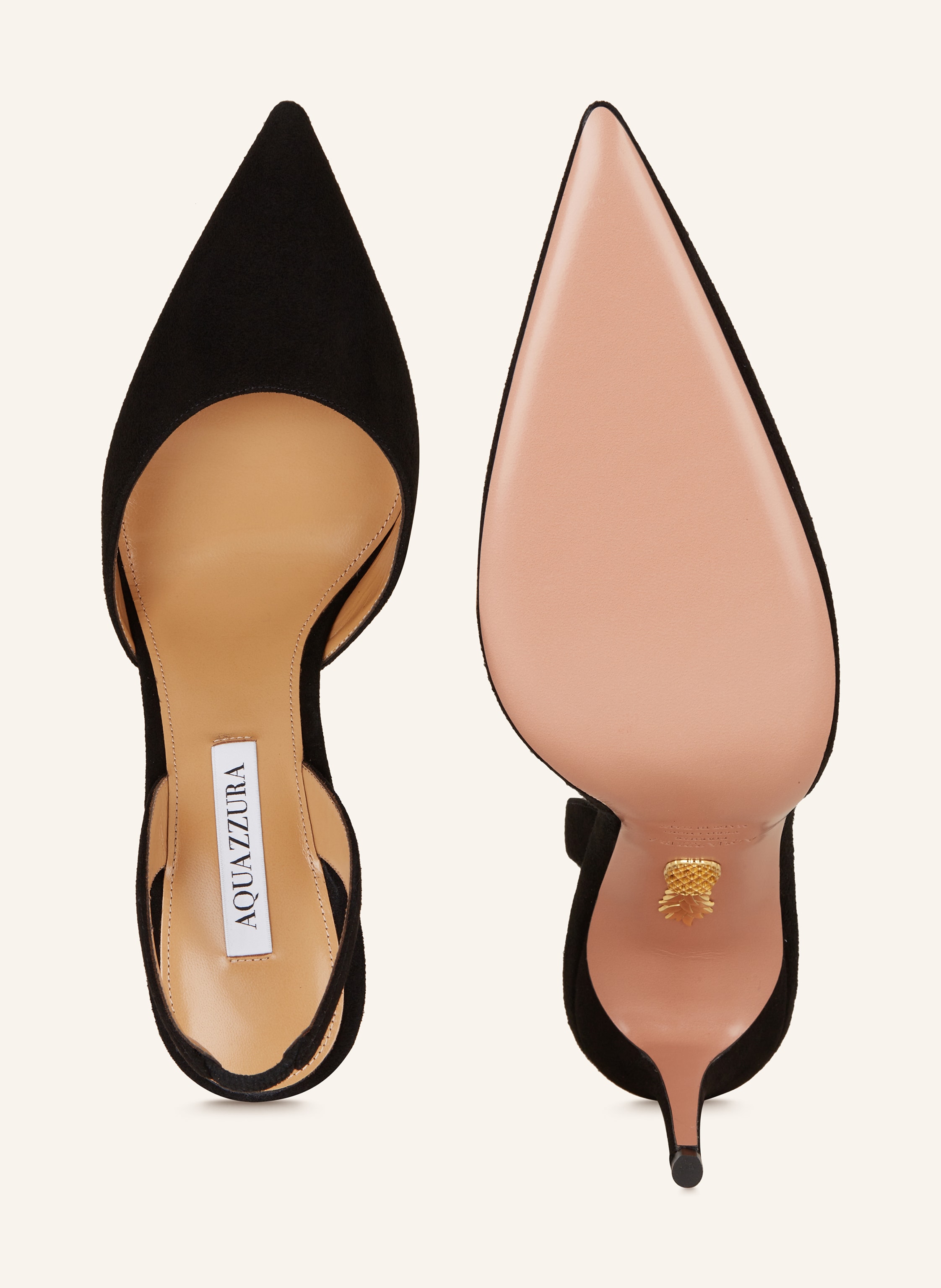 Thumbnail - Aquazzura Slingpumps So Nude schwarz