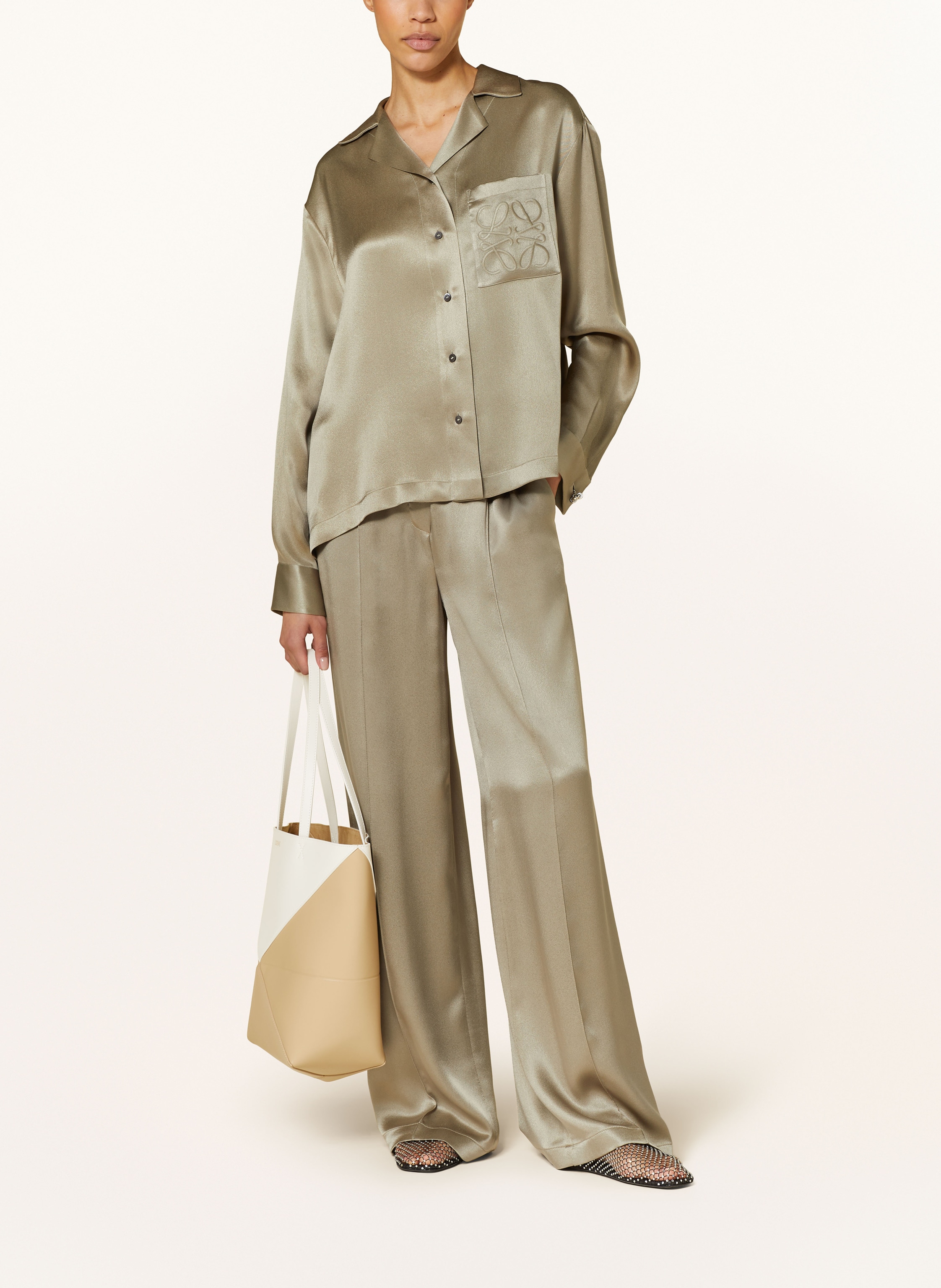 Loewe Shopper Puzzle Fold beige – Bild 2