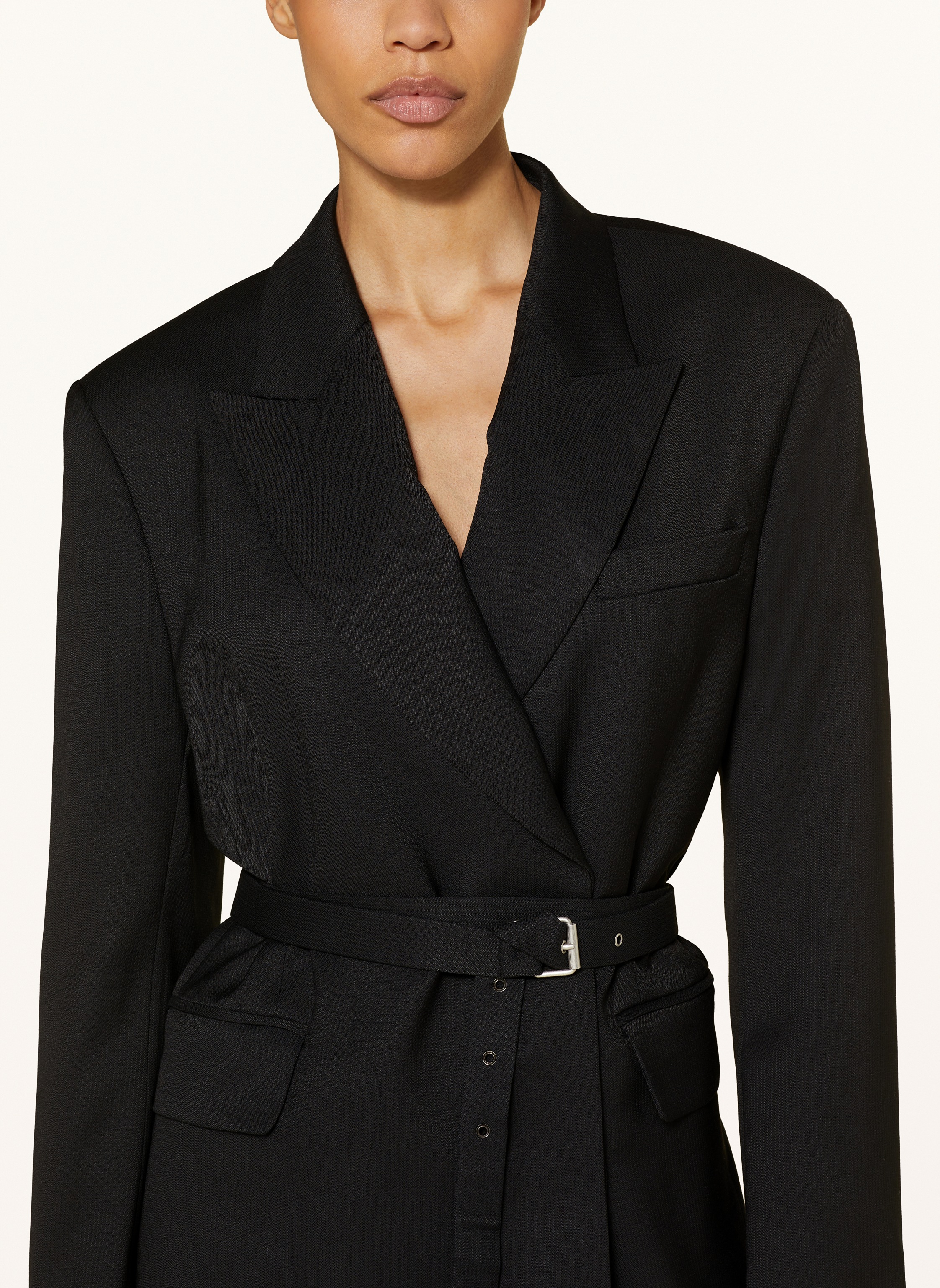 Thumbnail - Acne Studios Longblazer schwarz