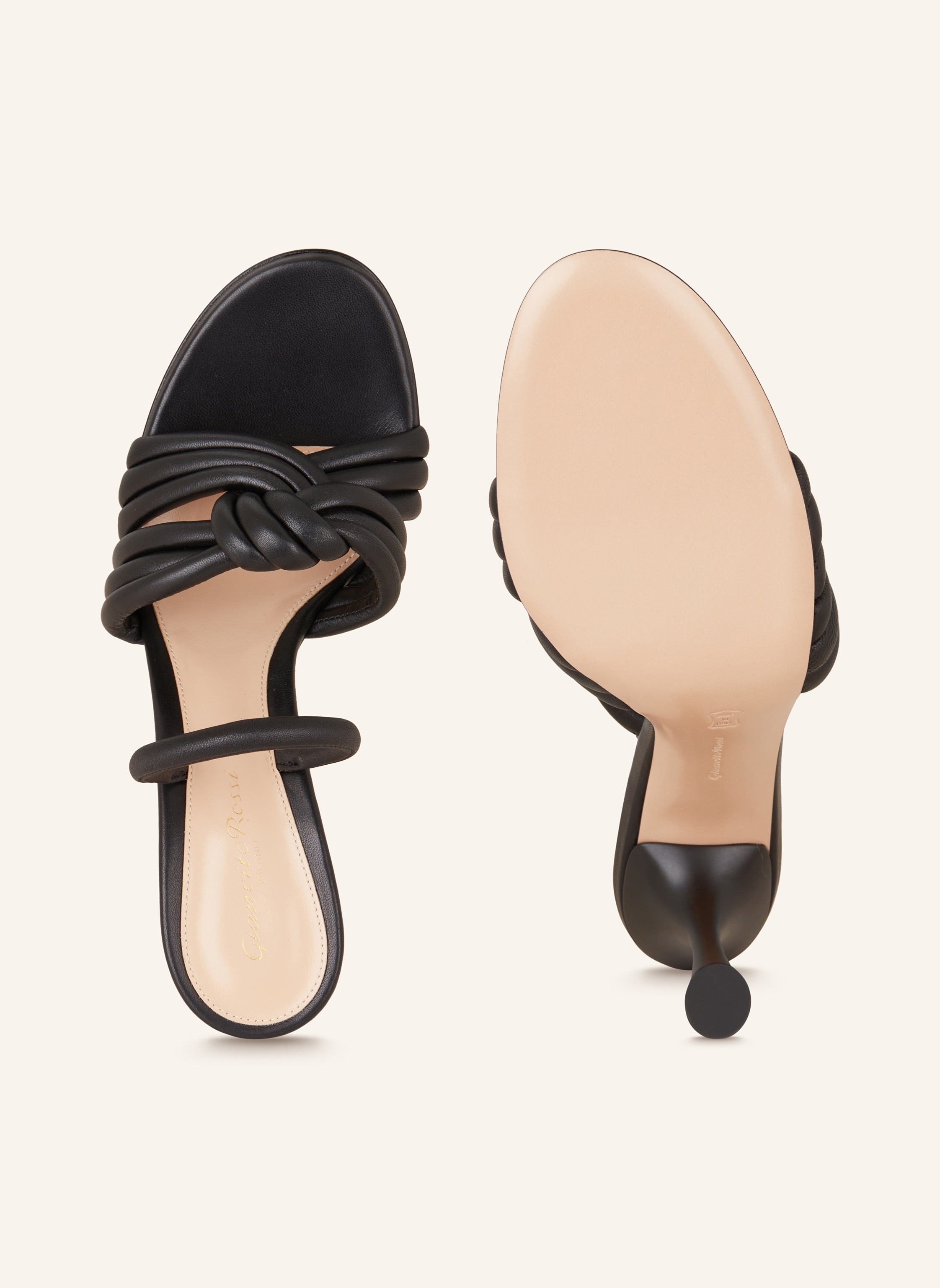 Thumbnail - Gianvito Rossi Mules Ottavia schwarz