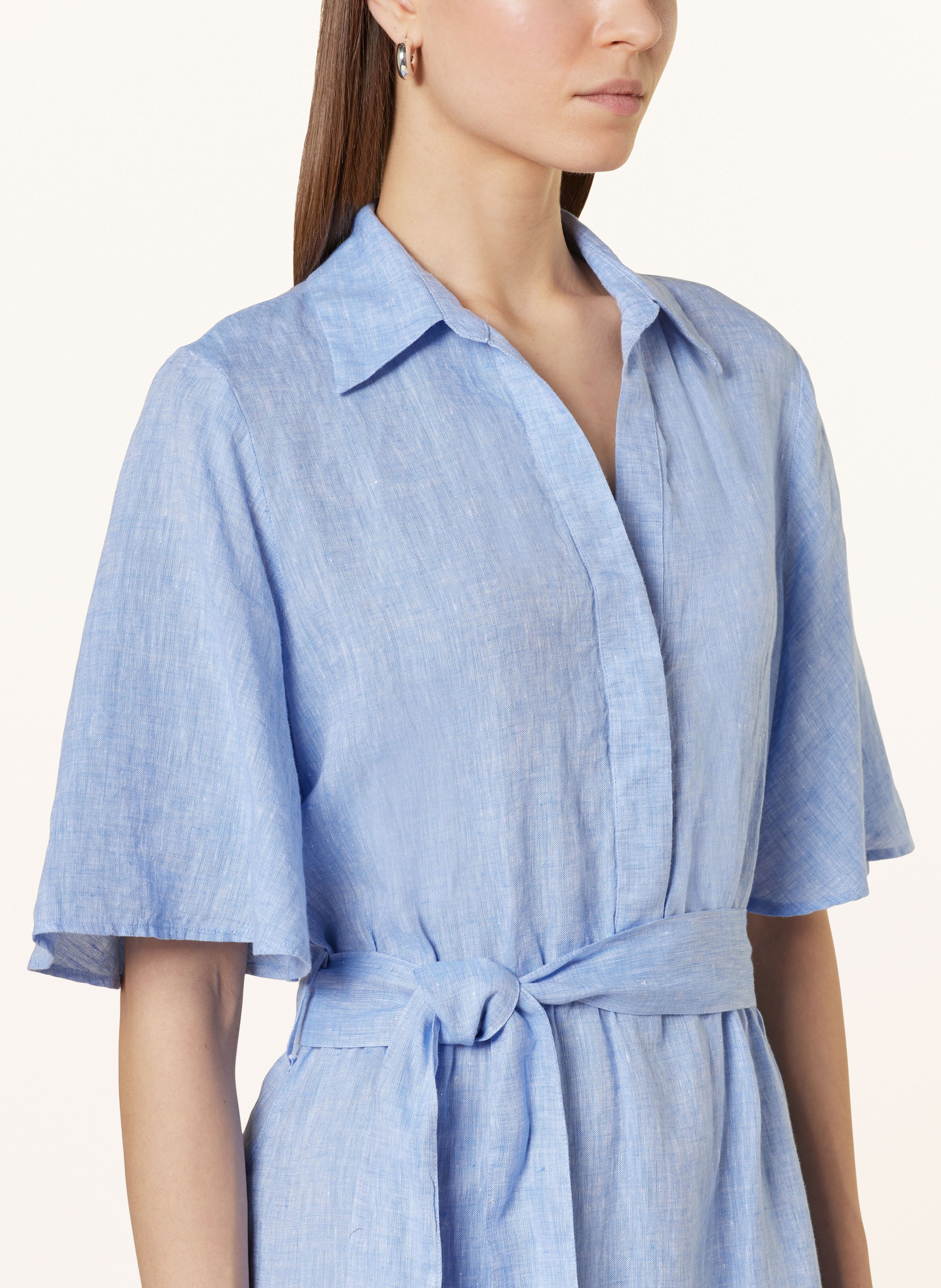 Thumbnail - Robert Friedman Leinenkleid Ilaryl blau