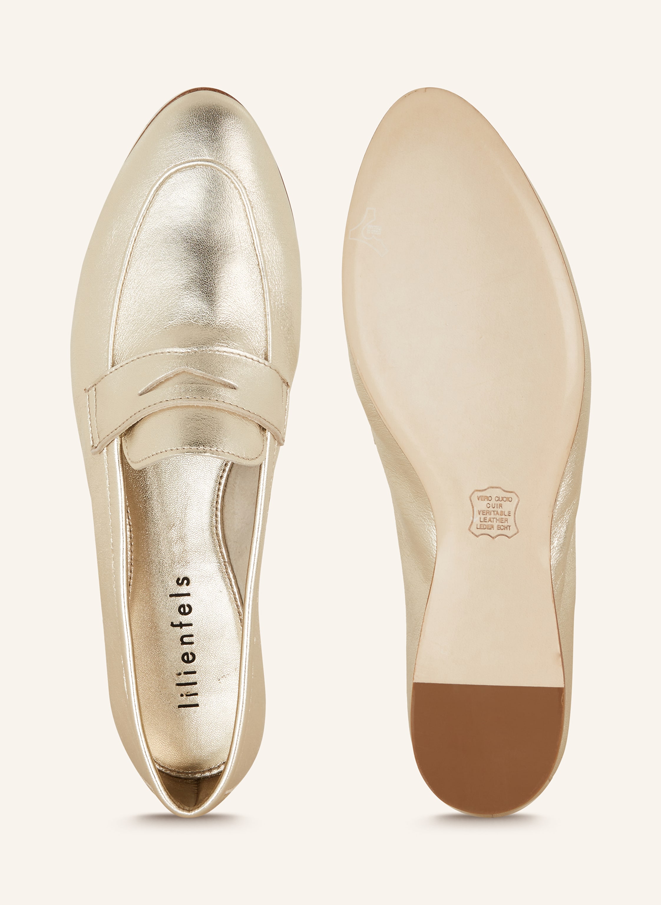 Lilienfels Slipper gold – Bild 2