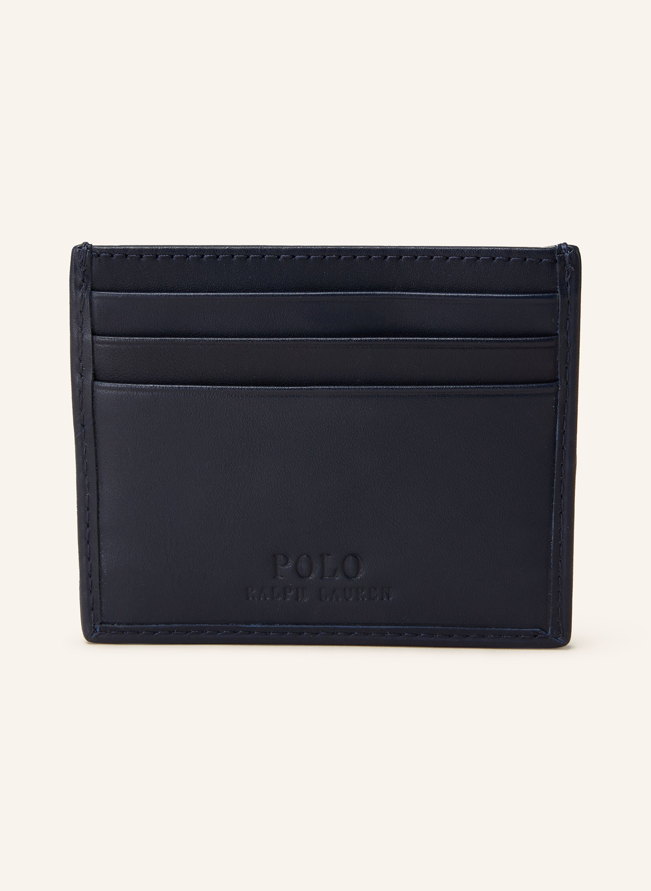 POLO RALPH LAUREN Card case in dark blue