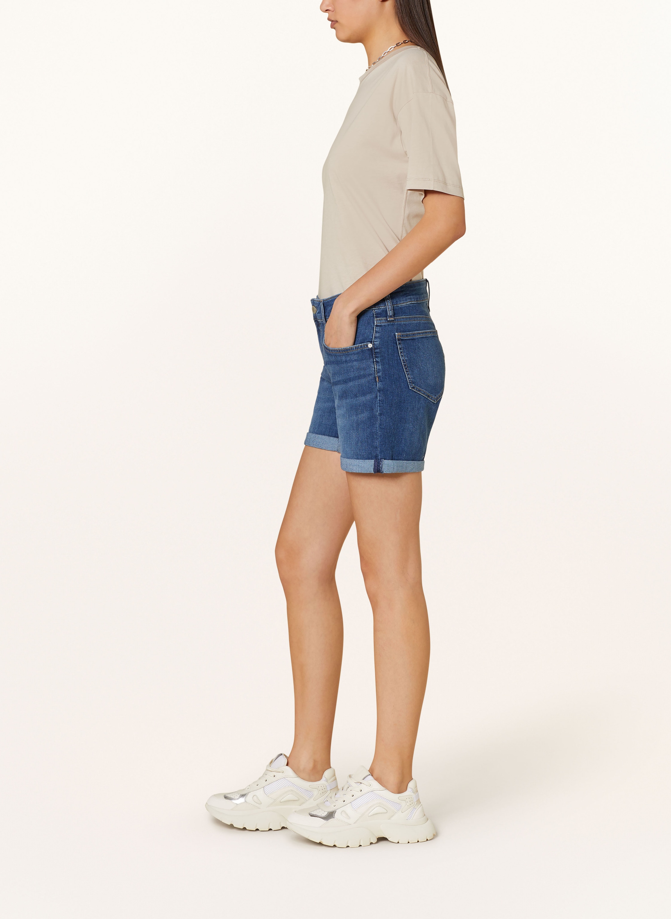 Thumbnail - Mavi Jeansshorts Pixie blau