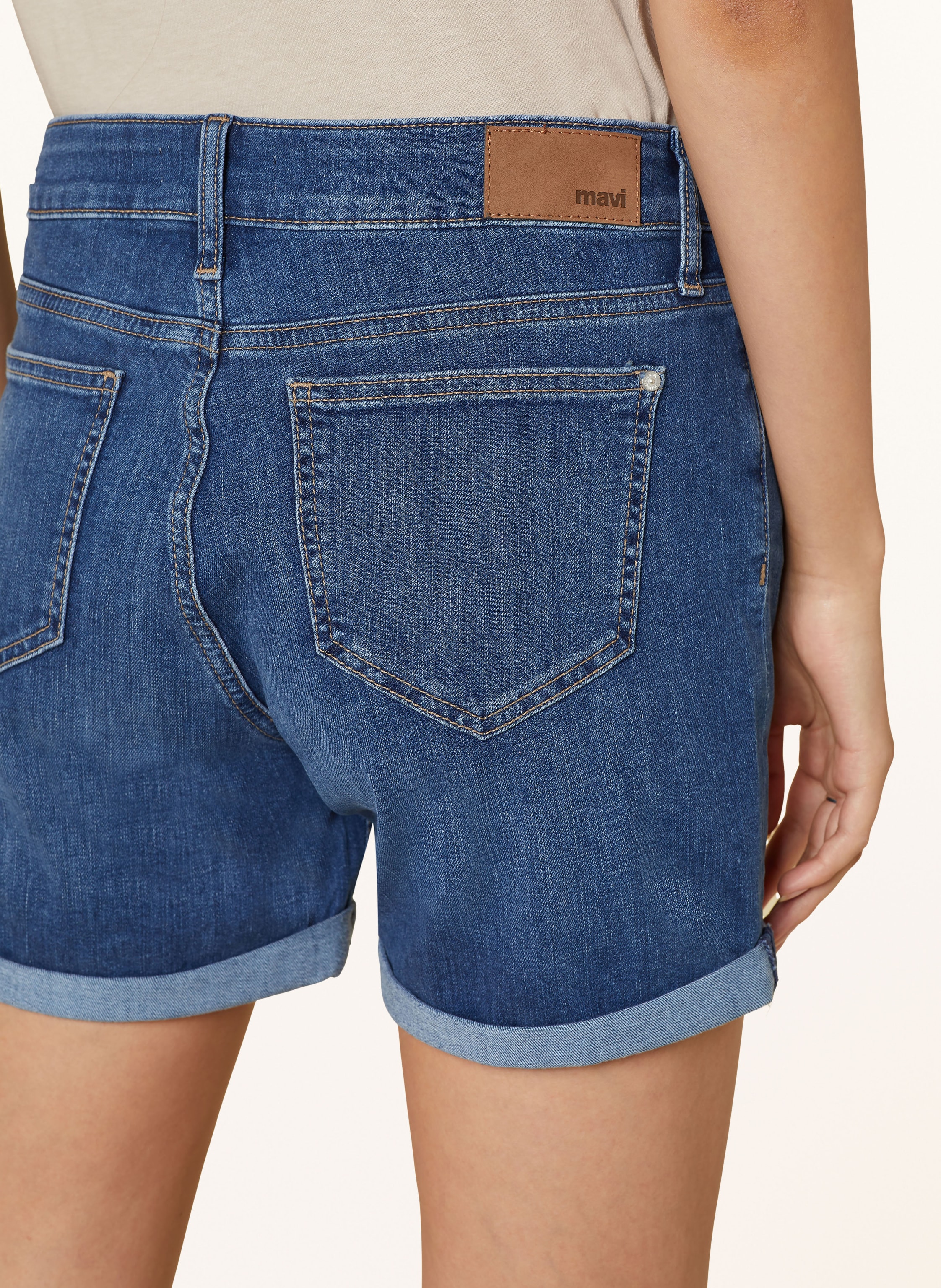 Thumbnail - Mavi Jeansshorts Pixie blau