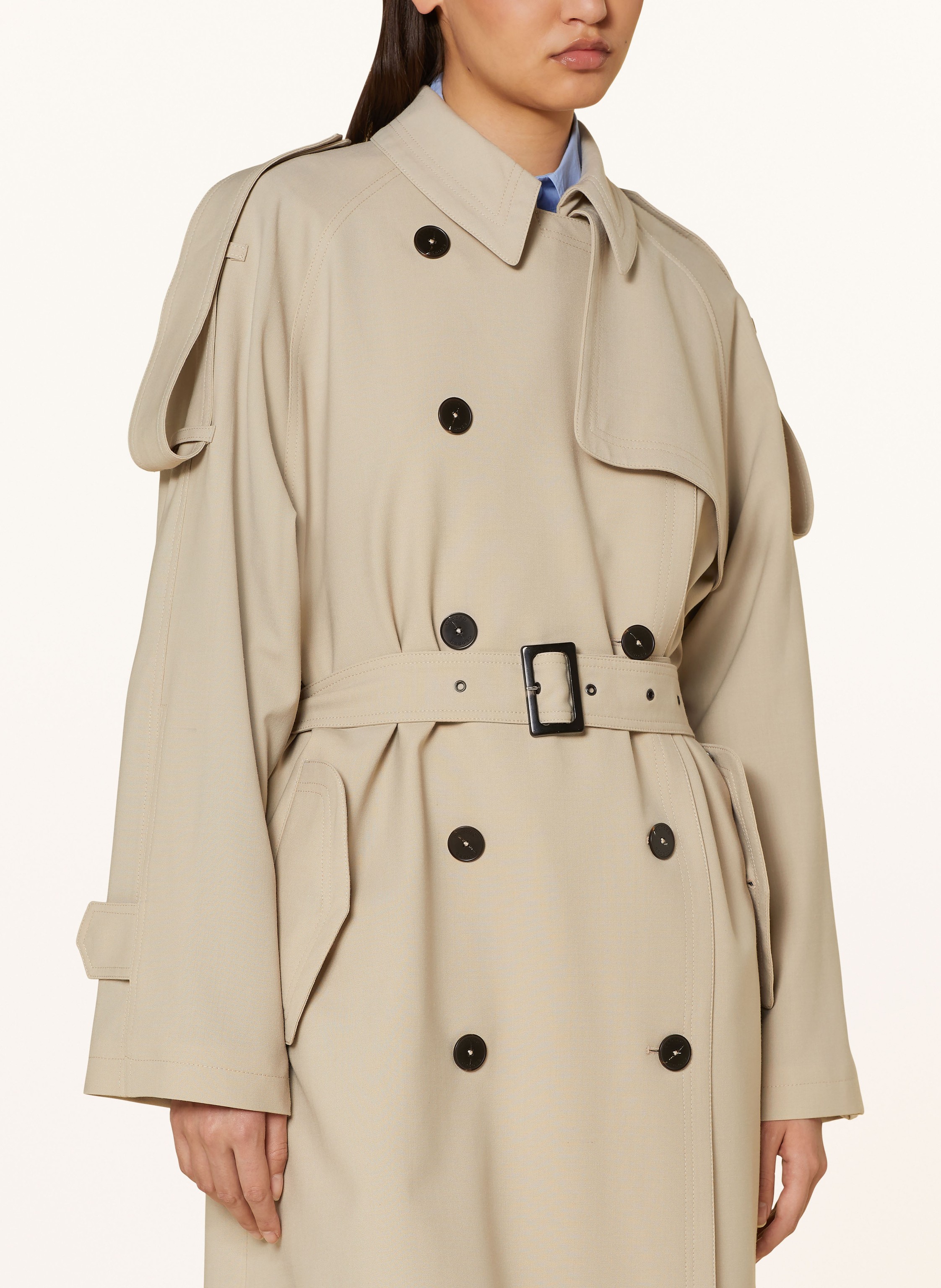 Thumbnail - Closed Trenchcoat beige