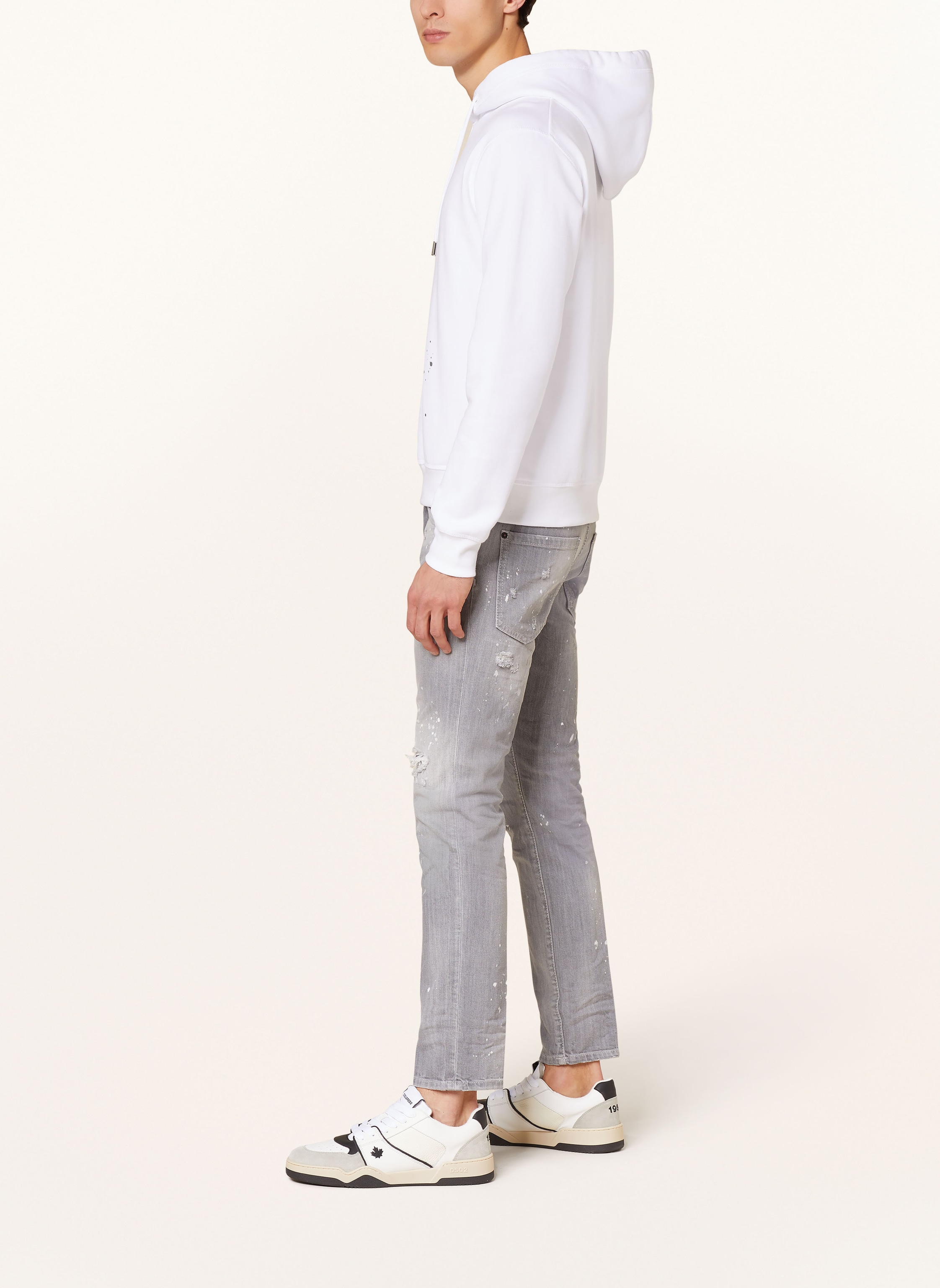 Thumbnail - dsquared2 Jeans Skater Extra Slim Fit grau