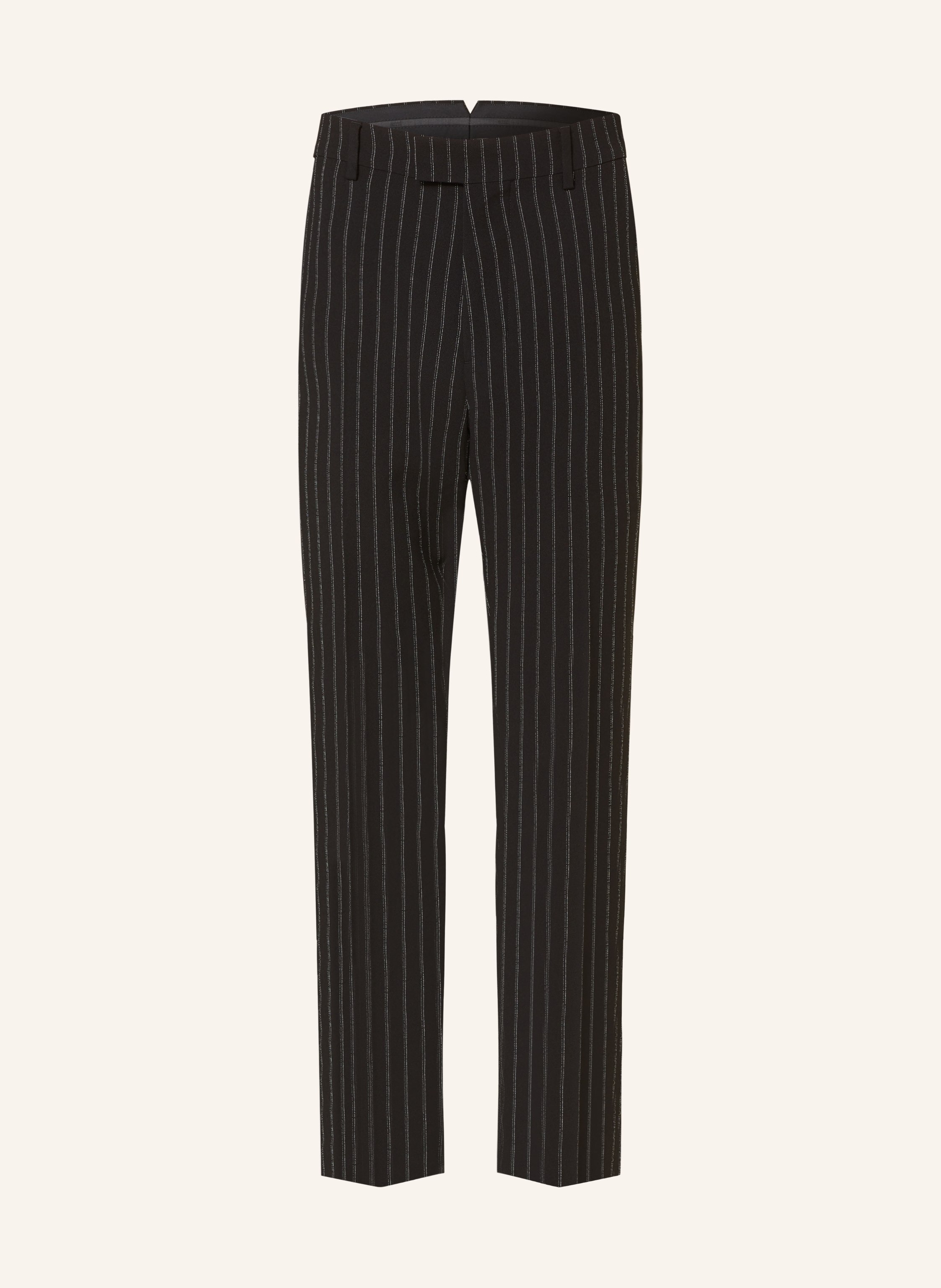 AMI Paris Ami Paris Anzughose Extra Slim Fit schwarz in SCHWARZ / WEISS