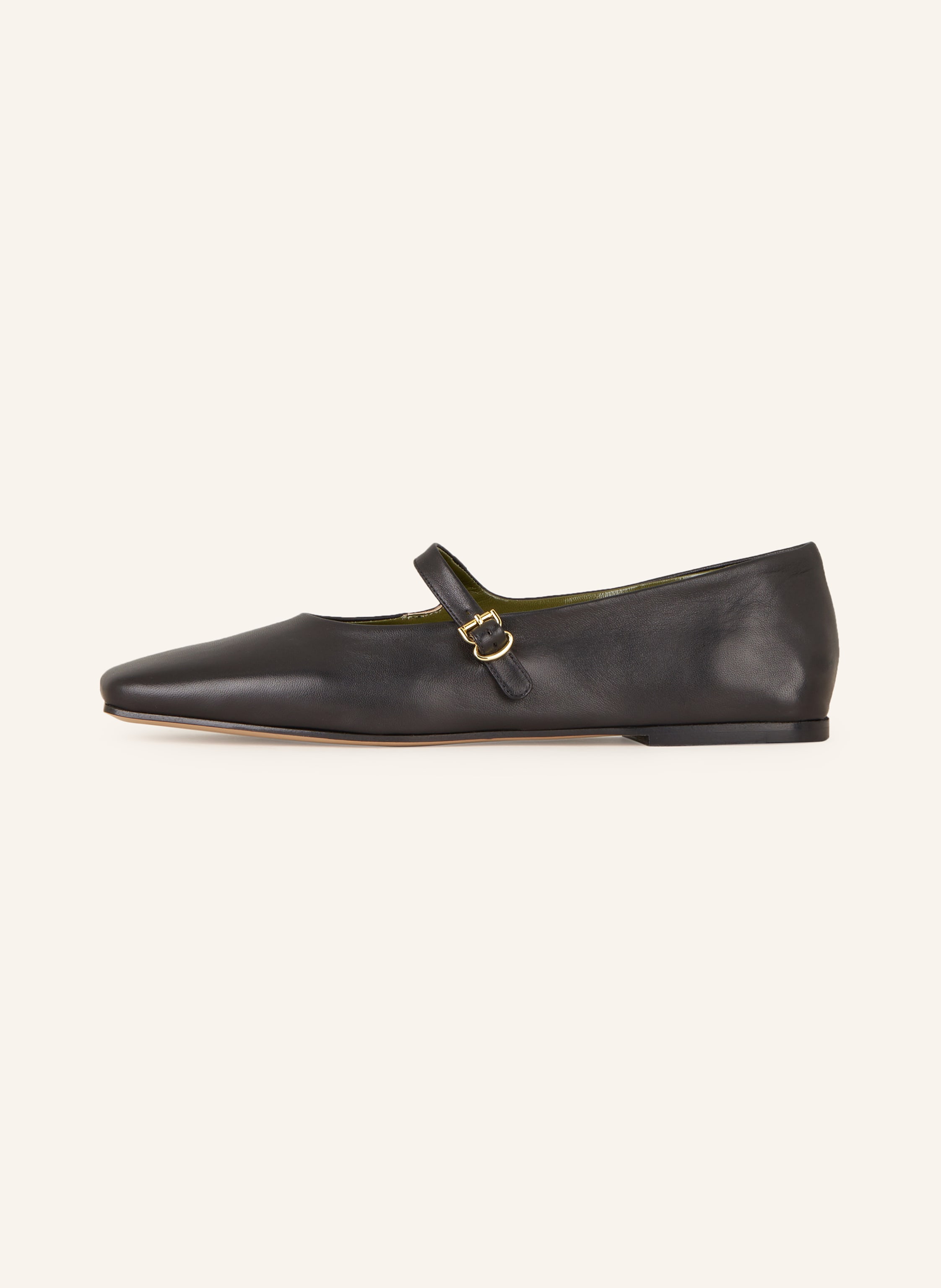 Thumbnail - Maria Luca Mary-Jane-Ballerinas Isotta schwarz