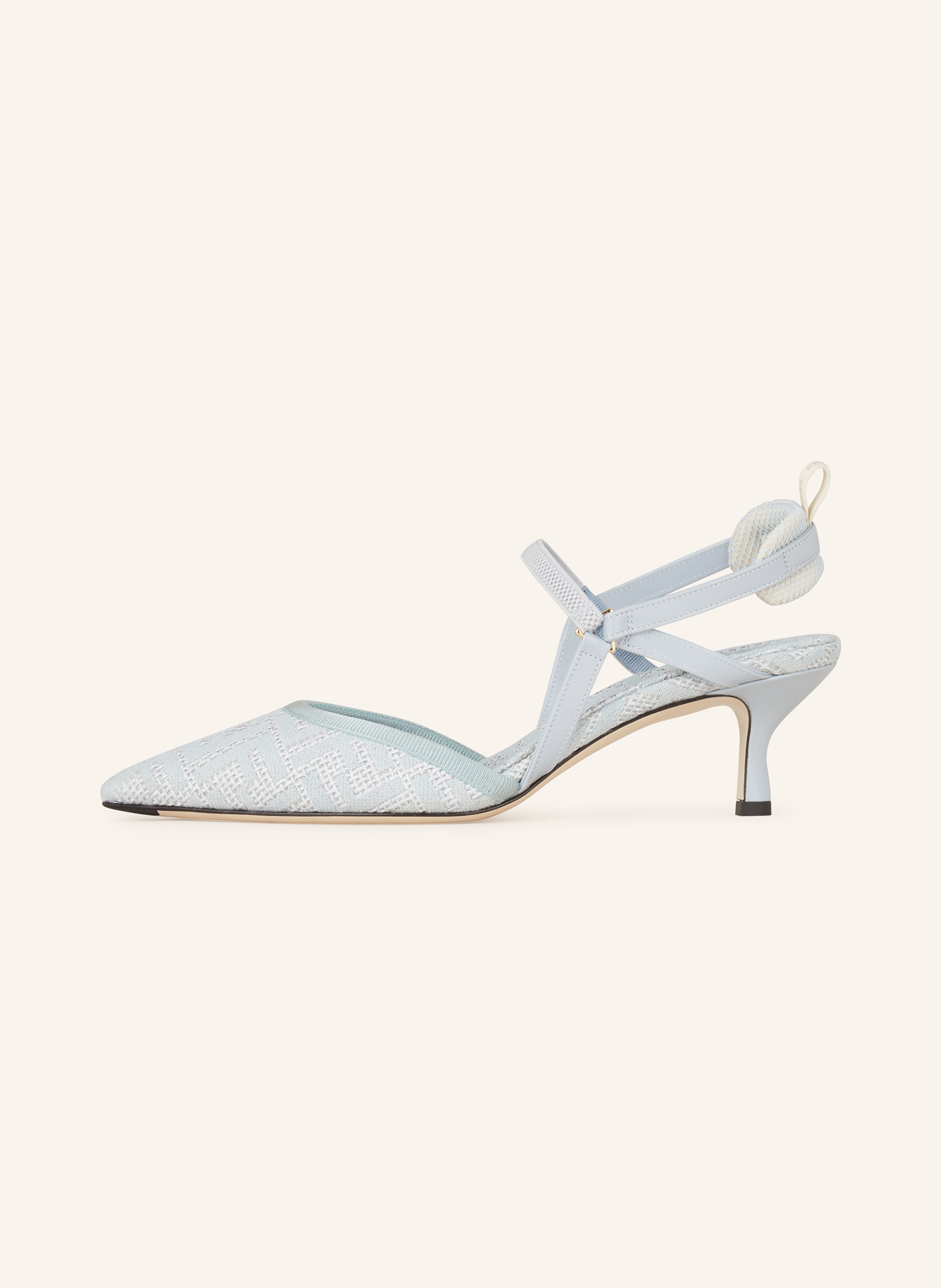 Thumbnail - Fendi Slingpumps Colibri Light blau